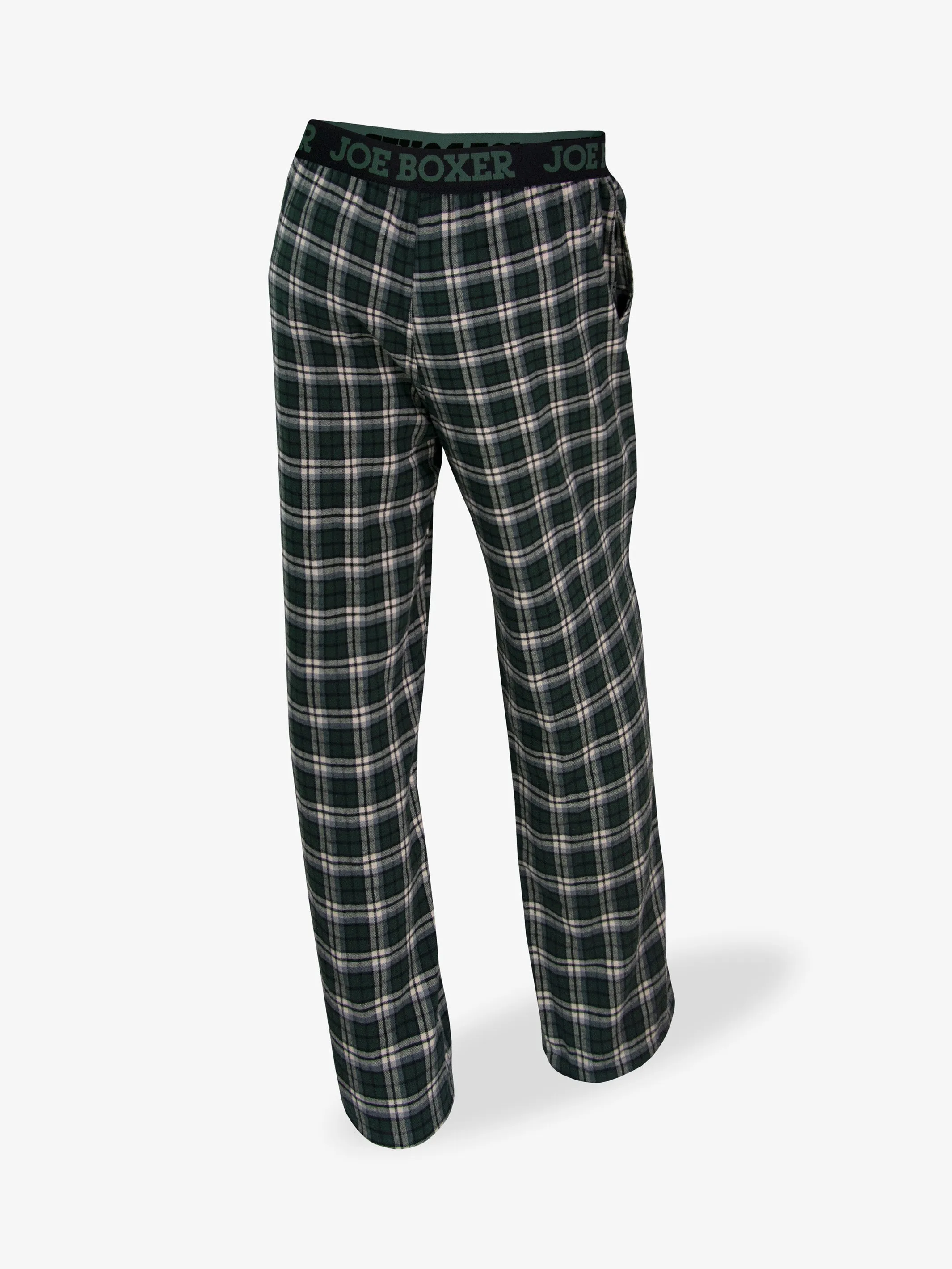 CLASSIC FLANNEL PANT | GREEN FIELD PLAID sold by Joe Boxer product image thumbnail 2