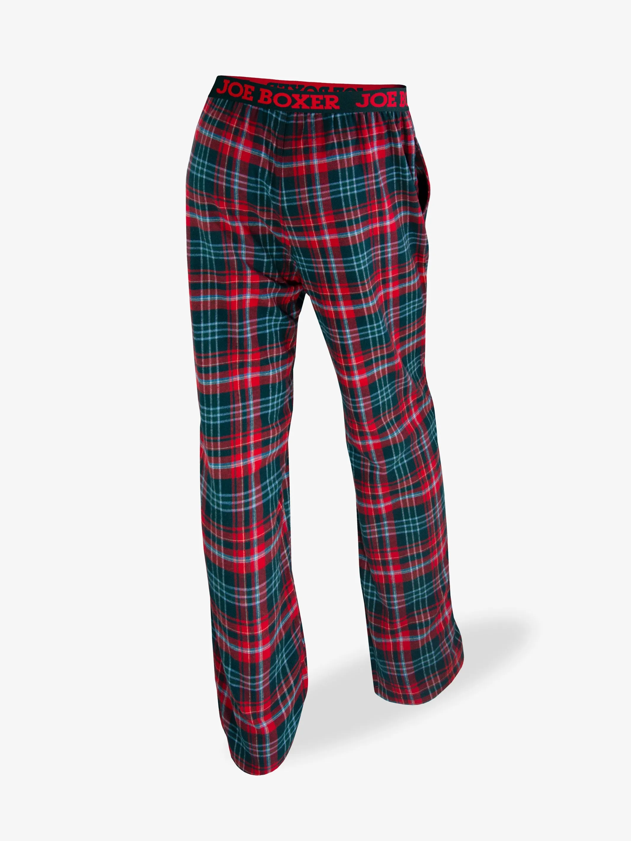 CLASSIC FLANNEL PANT | GREEN/RED PLAID sold by Joe Boxer product image thumbnail 5