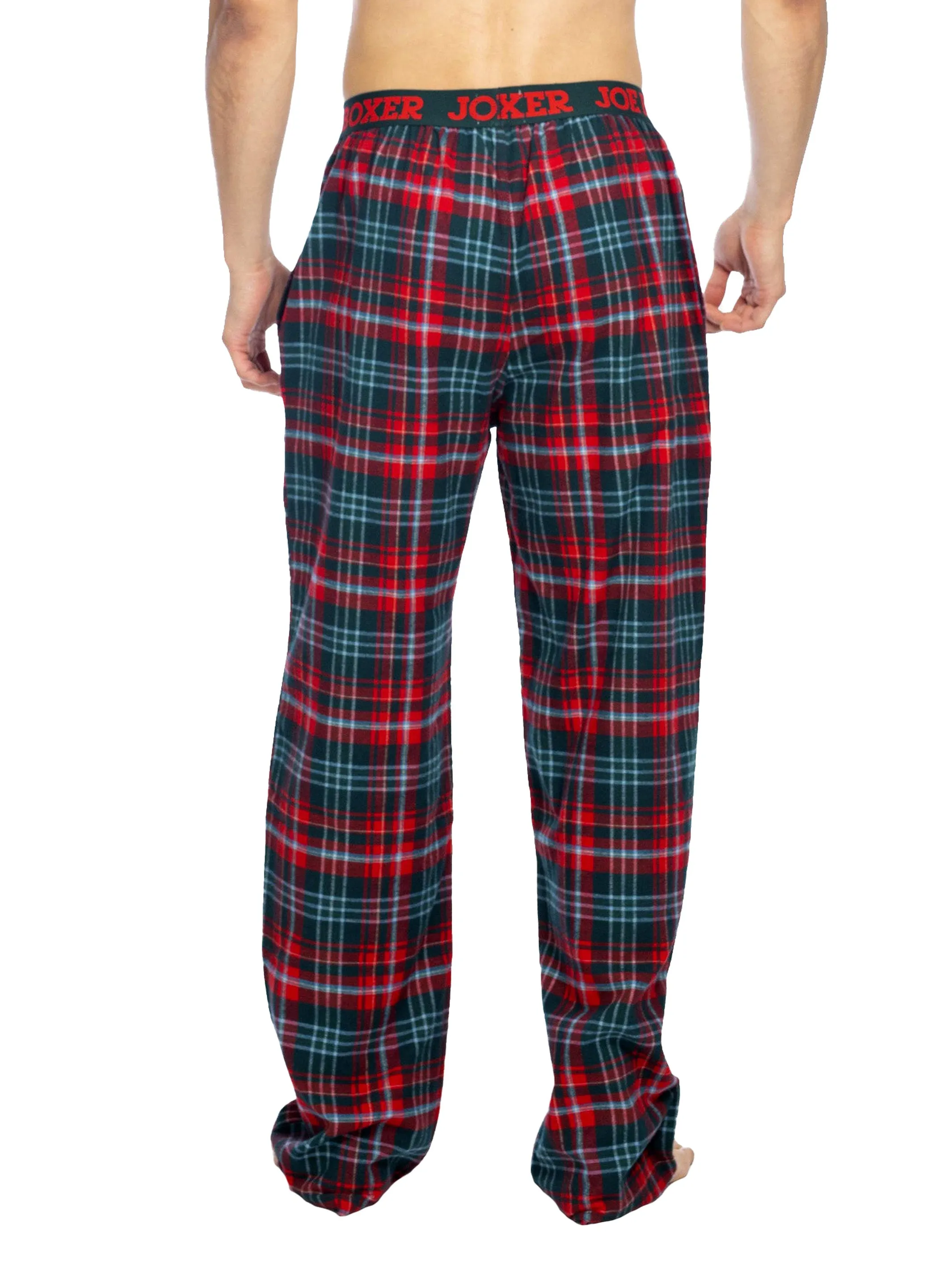 CLASSIC FLANNEL PANT | GREEN/RED PLAID sold by Joe Boxer product image thumbnail 3