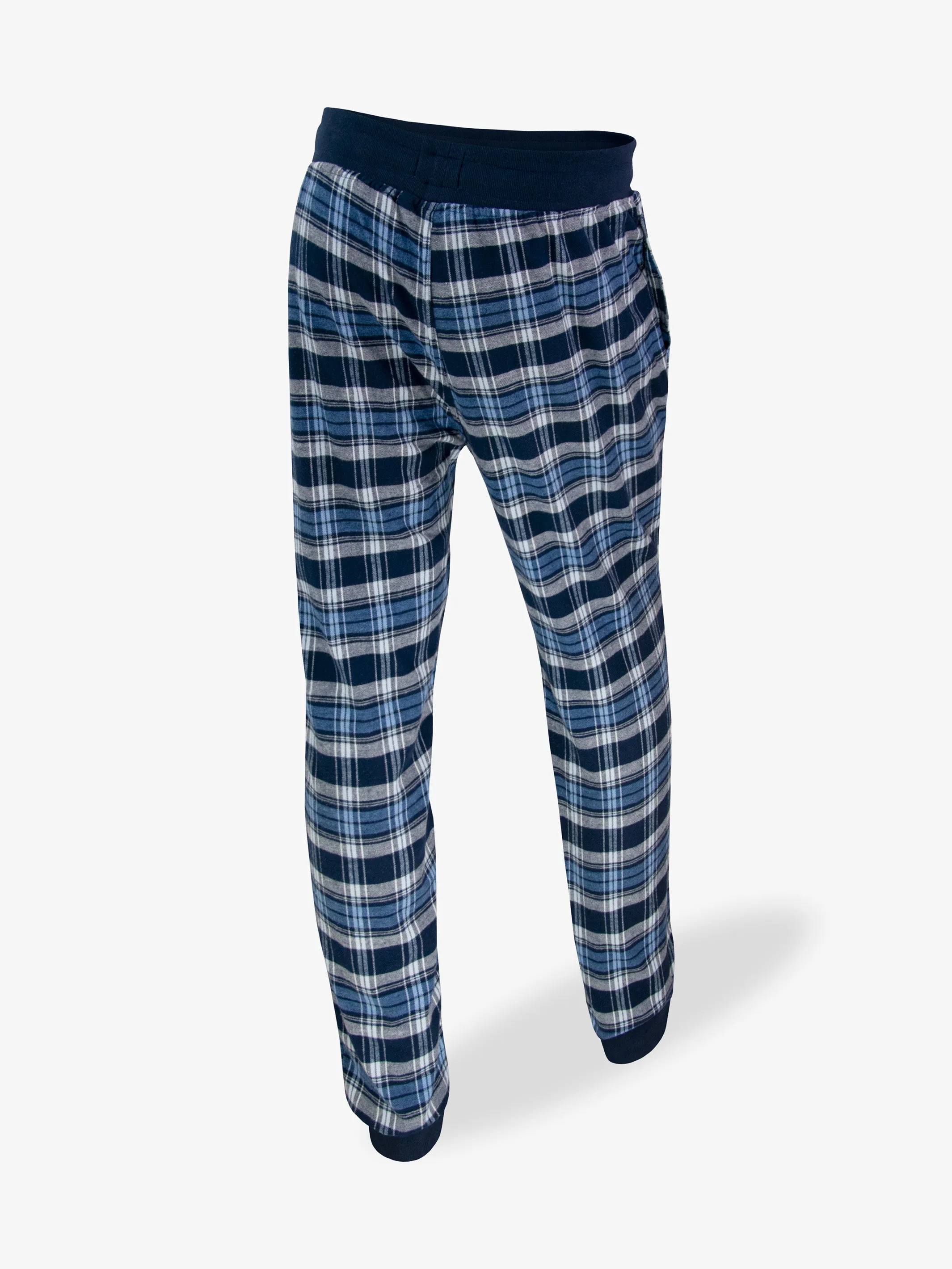 FLANNEL JOGGER | TRUE BLUE PLAID sold by Joe Boxer product image thumbnail 2