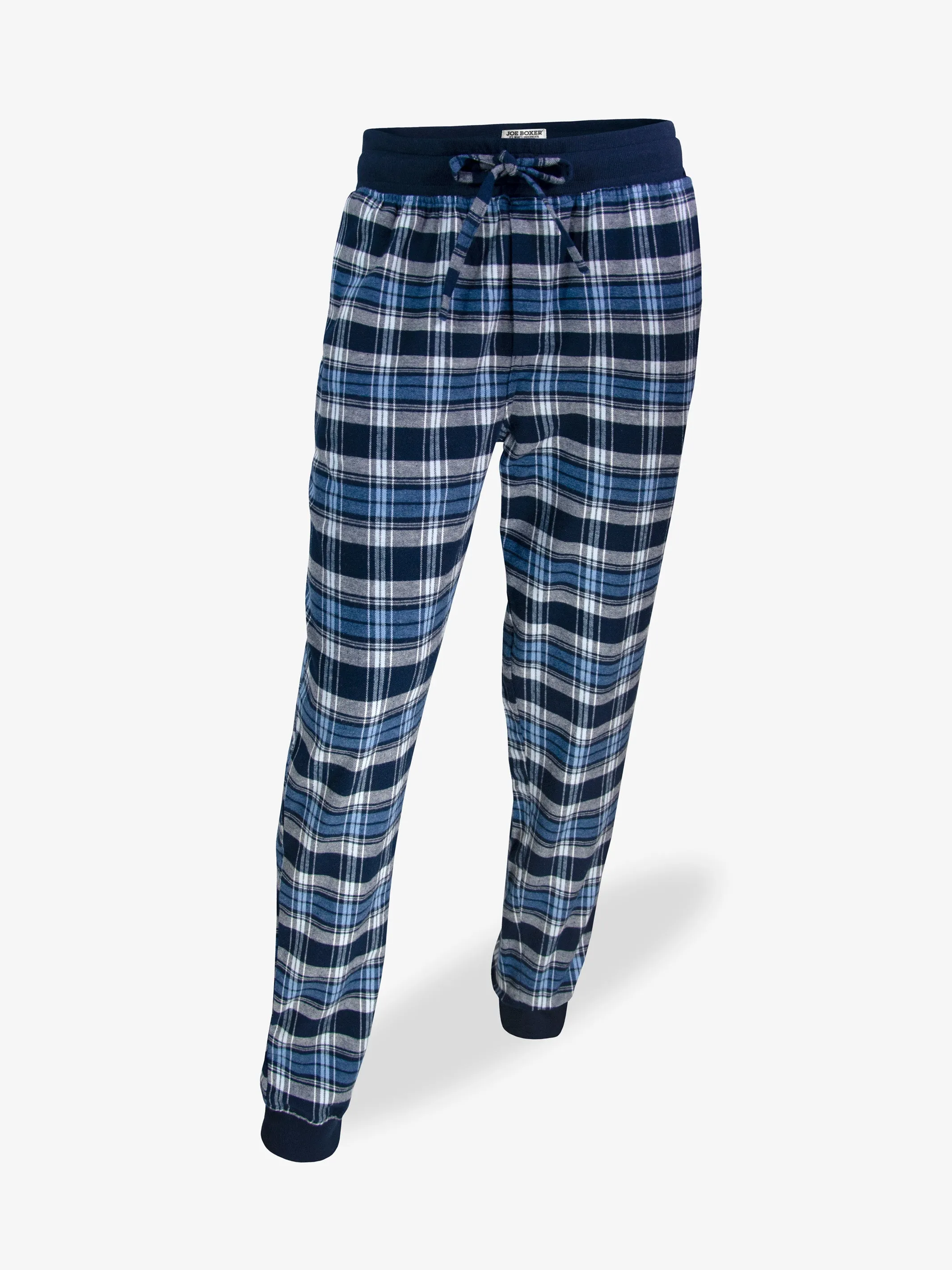 FLANNEL JOGGER | TRUE BLUE PLAID sold by Joe Boxer