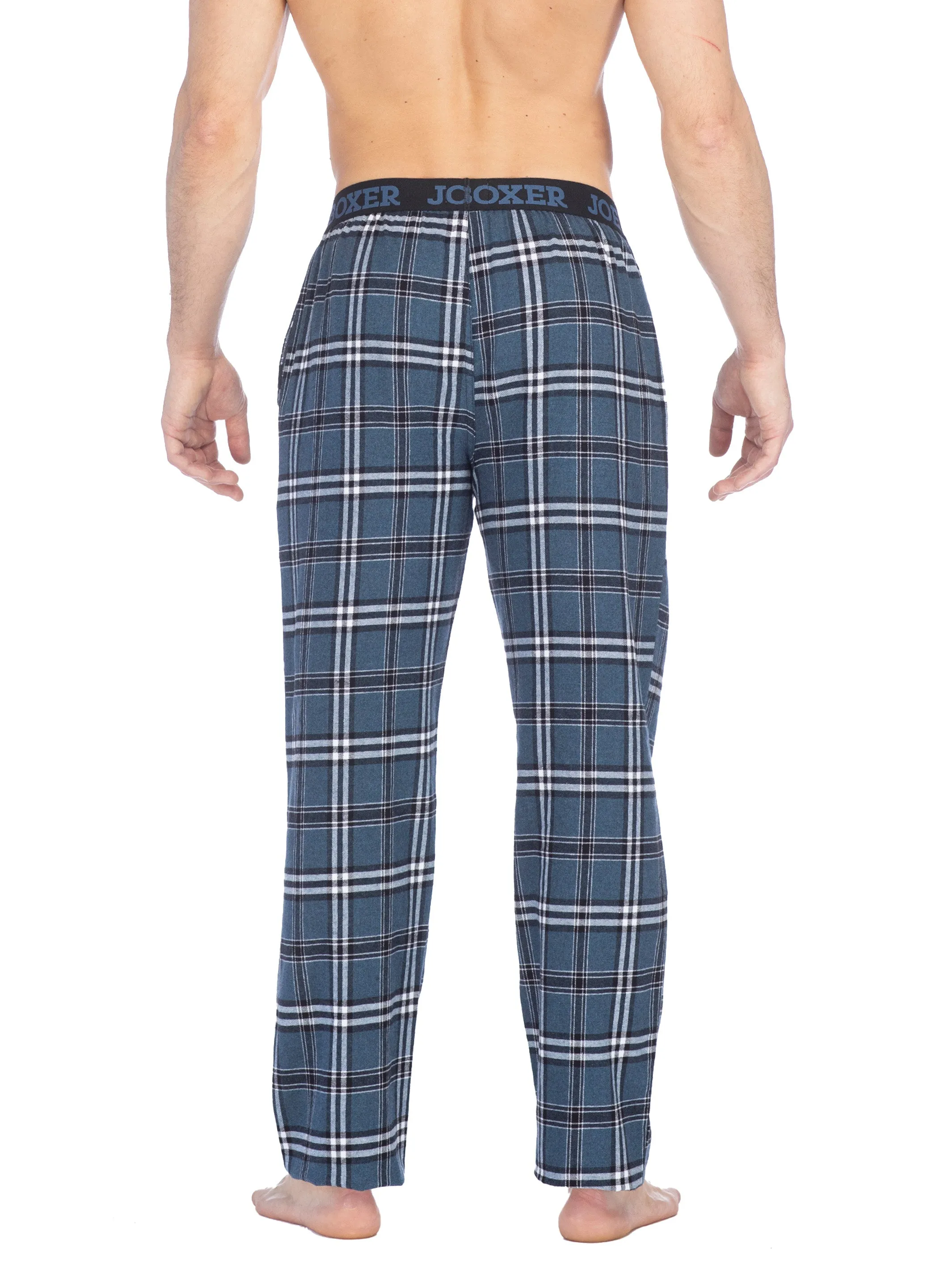 CLASSIC FLANNEL PANT | BLUE WHITE sold by Joe Boxer product image thumbnail 3