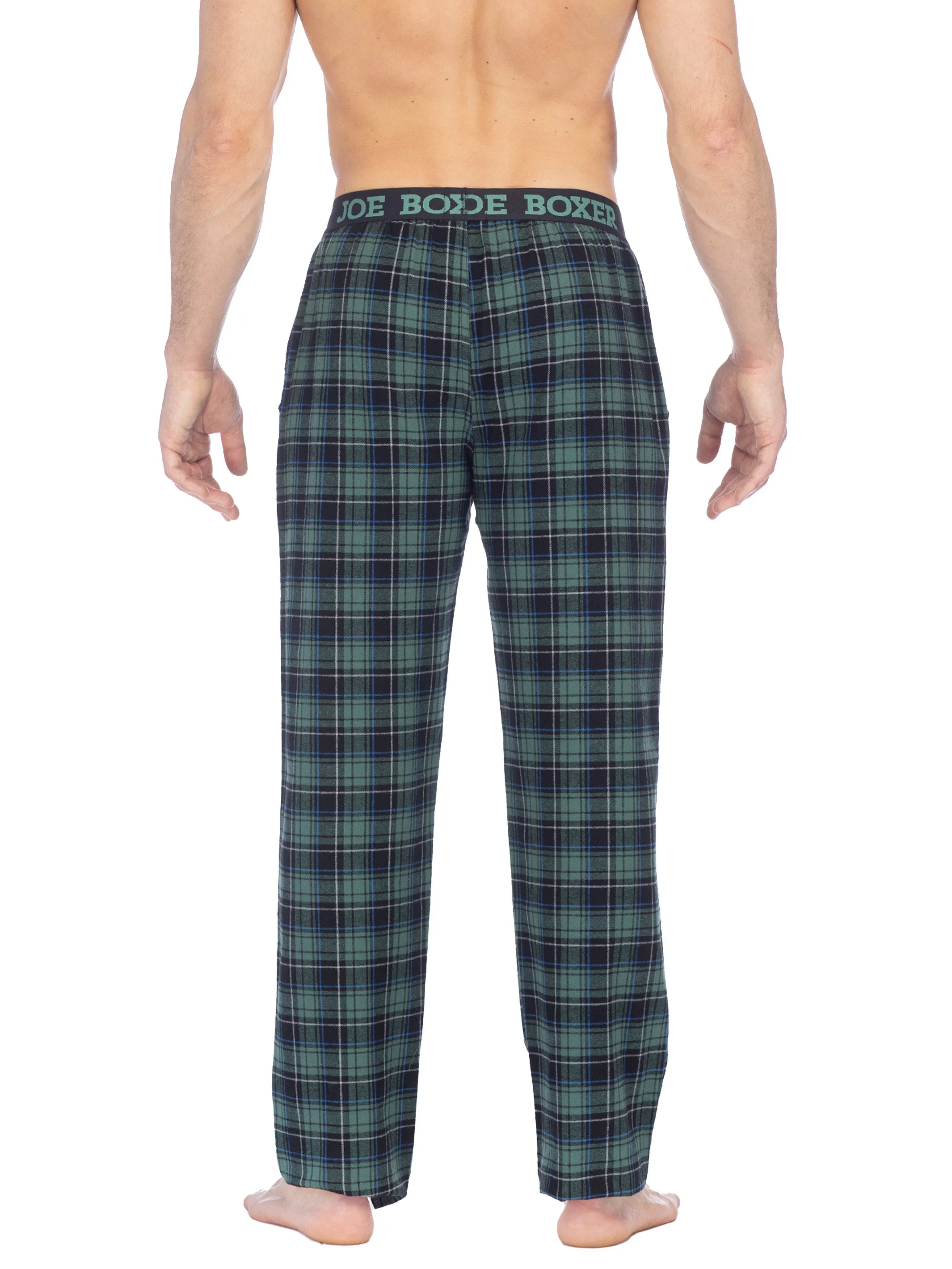 CLASSIC FLANNEL PANT | EVERGREEN CHECK sold by Joe Boxer product image thumbnail 3
