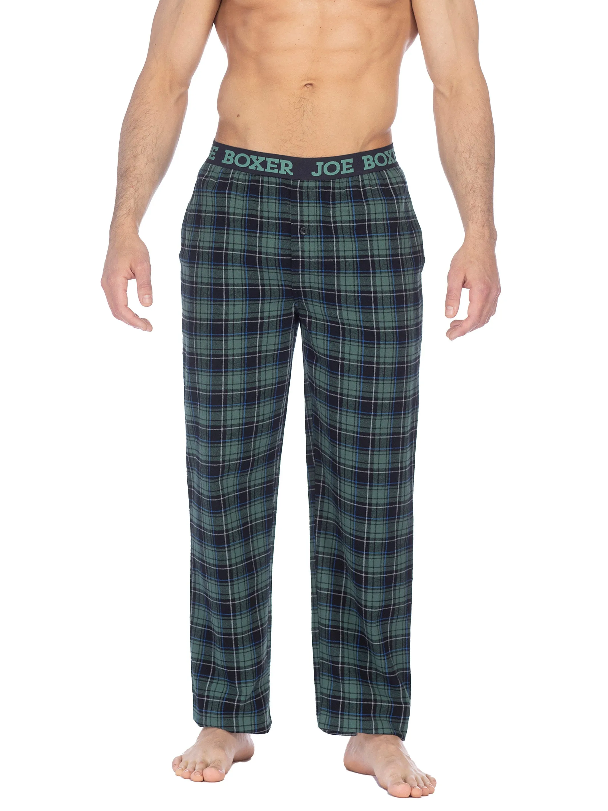 CLASSIC FLANNEL PANT | EVERGREEN CHECK sold by Joe Boxer