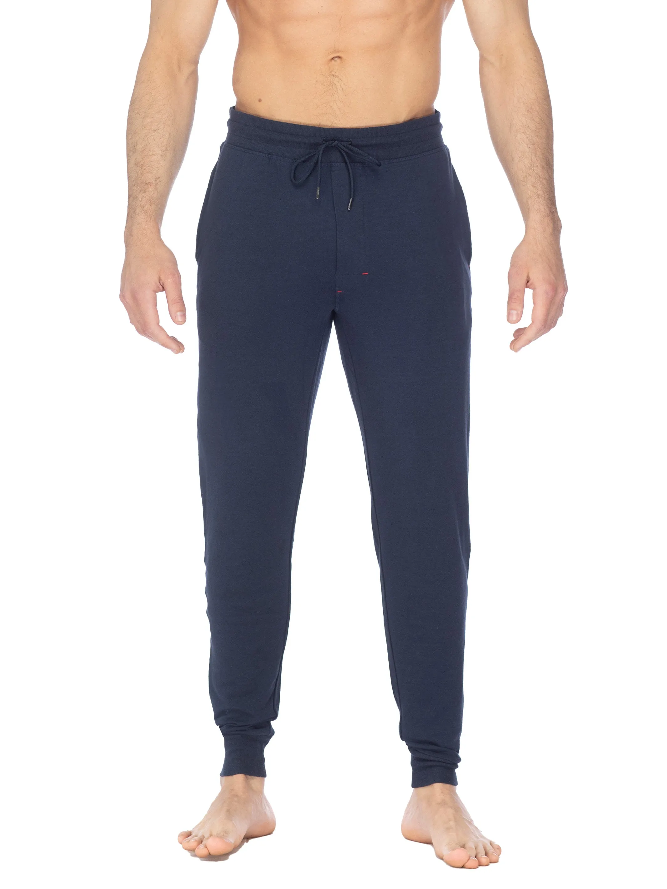 MICROFLEECE SOLID JOGGER | NAVY sold by Joe Boxer