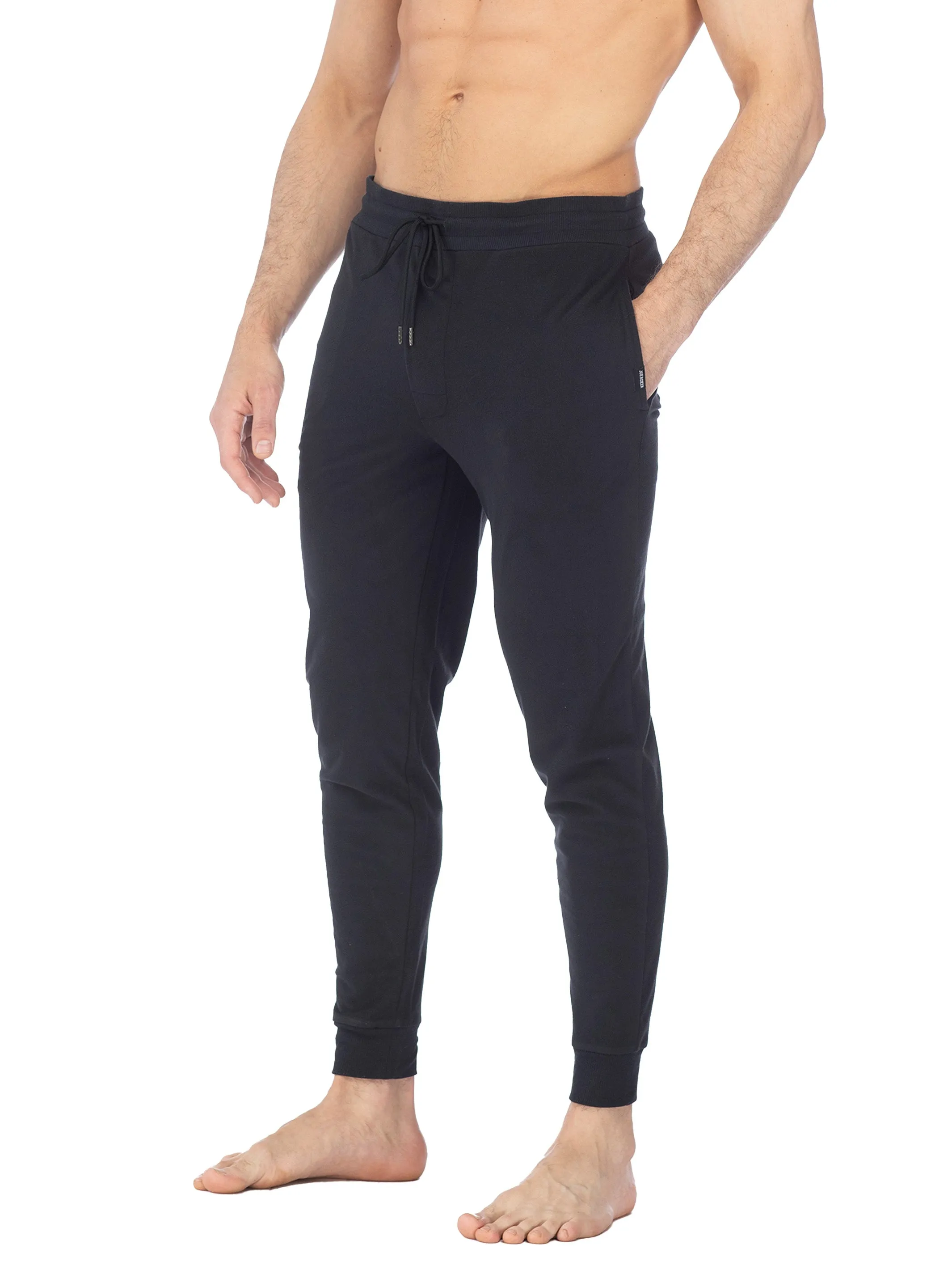 MICROFLEECE SOLID JOGGER | BLACK sold by Joe Boxer product image thumbnail 2