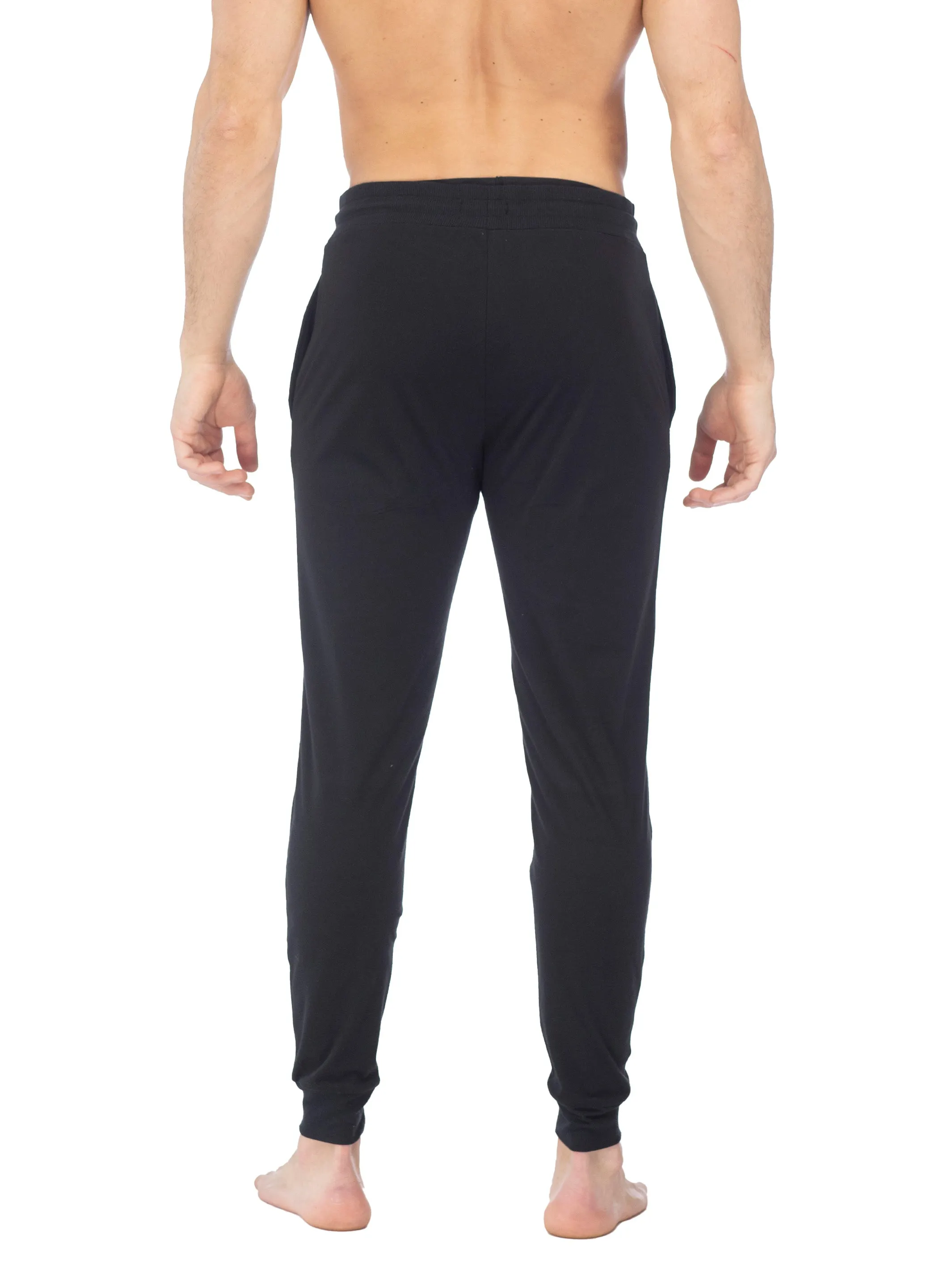 MICROFLEECE SOLID JOGGER | BLACK sold by Joe Boxer product image thumbnail 3