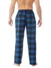 MICROFLEECE PRINTED PANT | NAVY BLUE PLAID sold by Joe Boxer