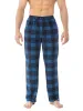 MICROFLEECE PRINTED PANT | NAVY BLUE PLAID sold by Joe Boxer