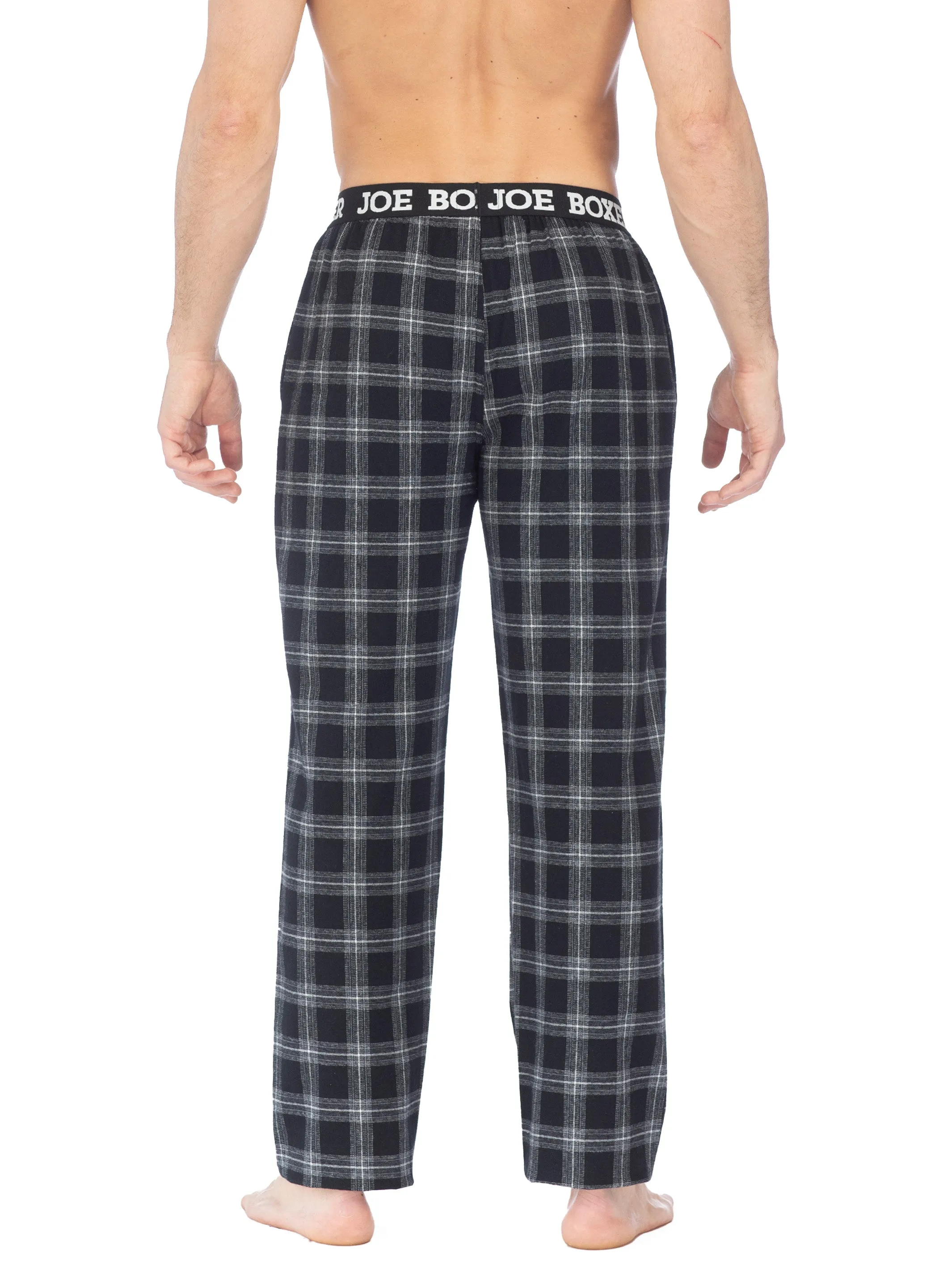 CLASSIC FLANNEL PANT | BLACKOUT PLAID sold by Joe Boxer product image thumbnail 3