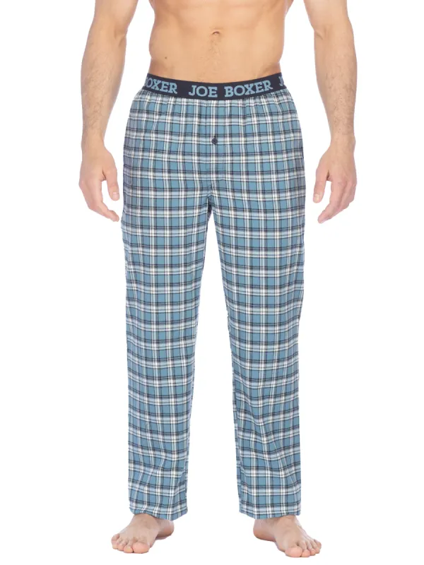 CLASSIC FLANNEL PANT | LIGHT BLUE PLAID sold by Joe Boxer
