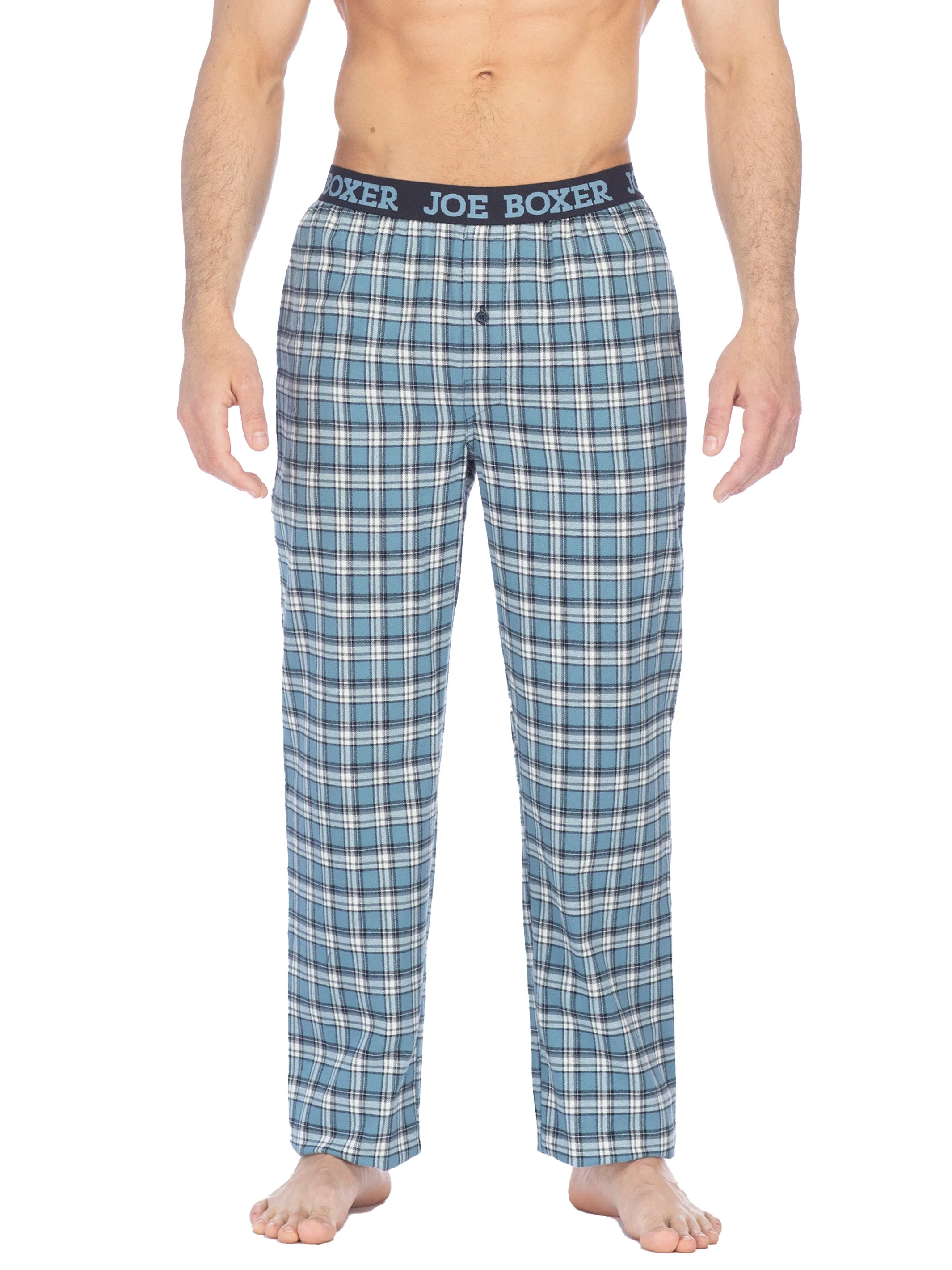 CLASSIC FLANNEL PANT | LIGHT BLUE PLAID sold by Joe Boxer