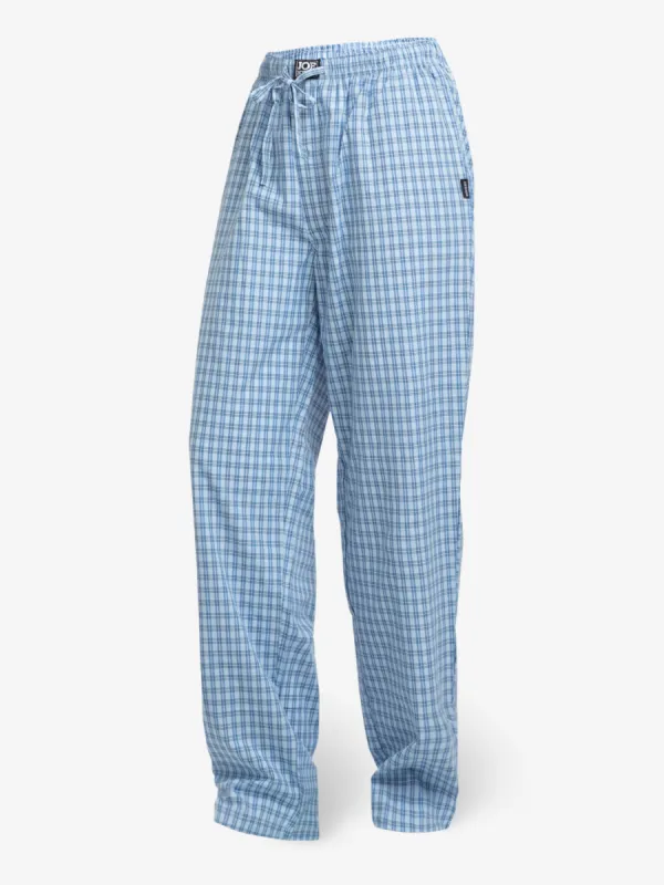 SEASONAL LOUNGE - JAM PANT | POPLIN LIGHT BLUE sold by Joe Boxer