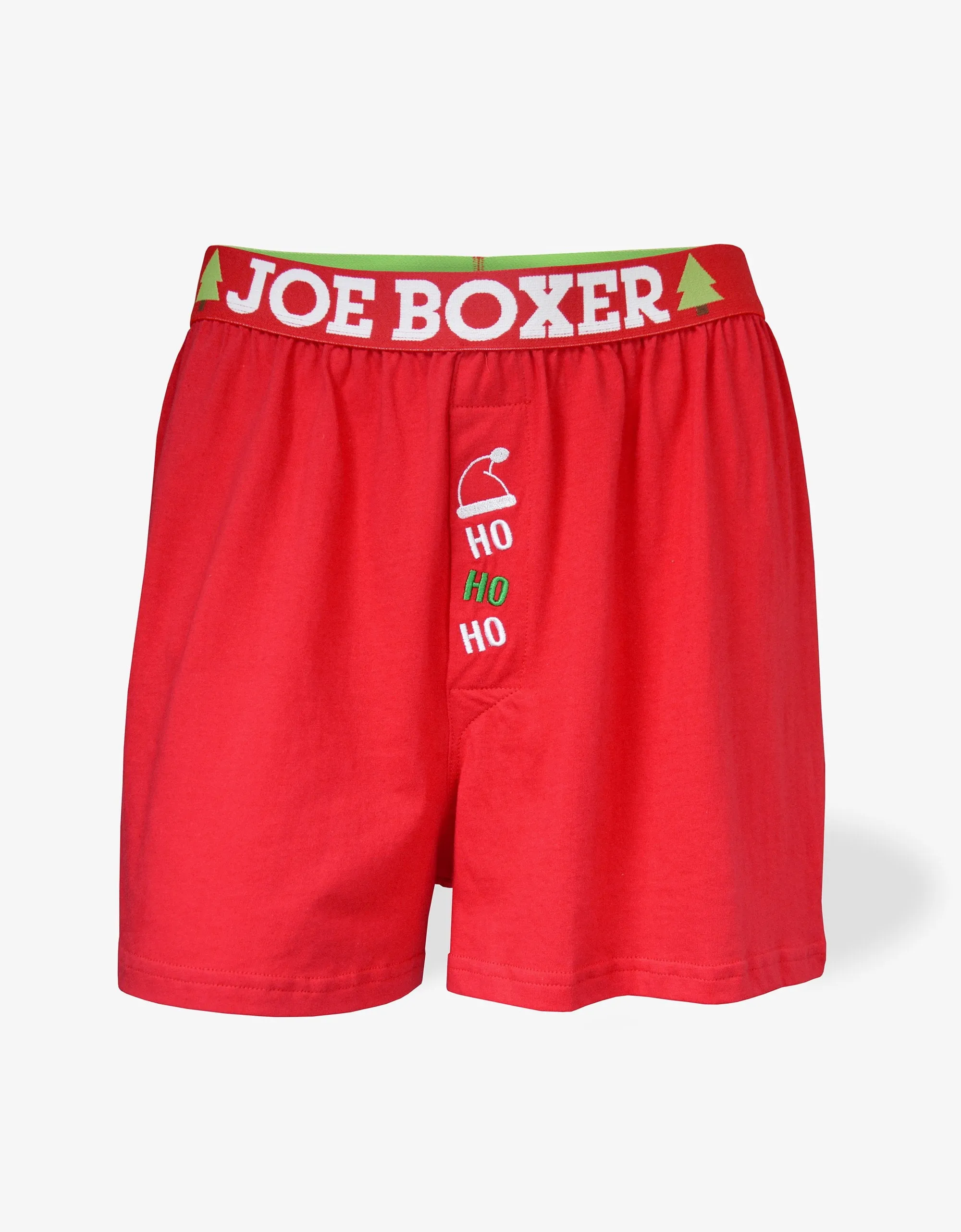 LOOSE BOXER | HOHOHO EMBROIDERED BOXER sold by Joe Boxer