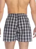 POPLIN BOXER | BLACK/WHITE CHECK sold by Joe Boxer