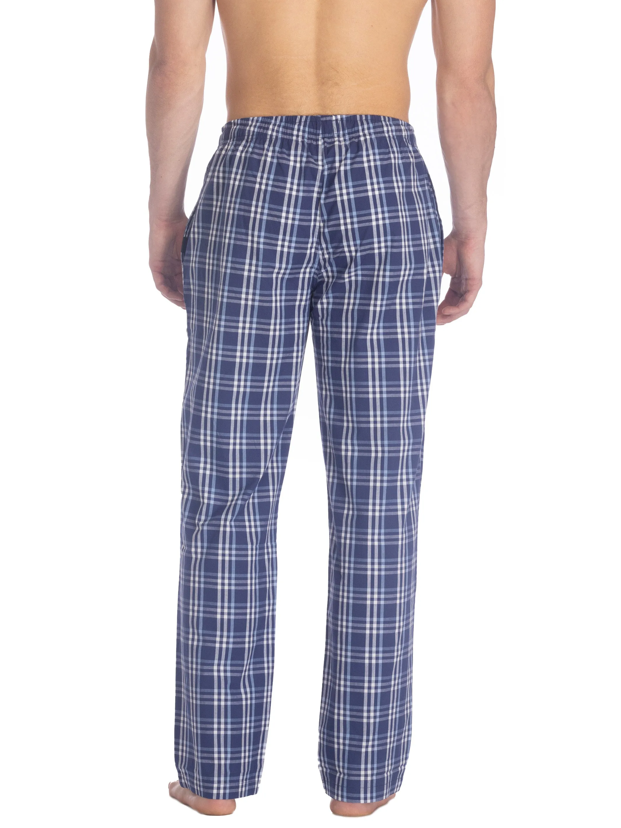 POPLIN PANT | BLUE BIRD PLAID sold by Joe Boxer product image thumbnail 3