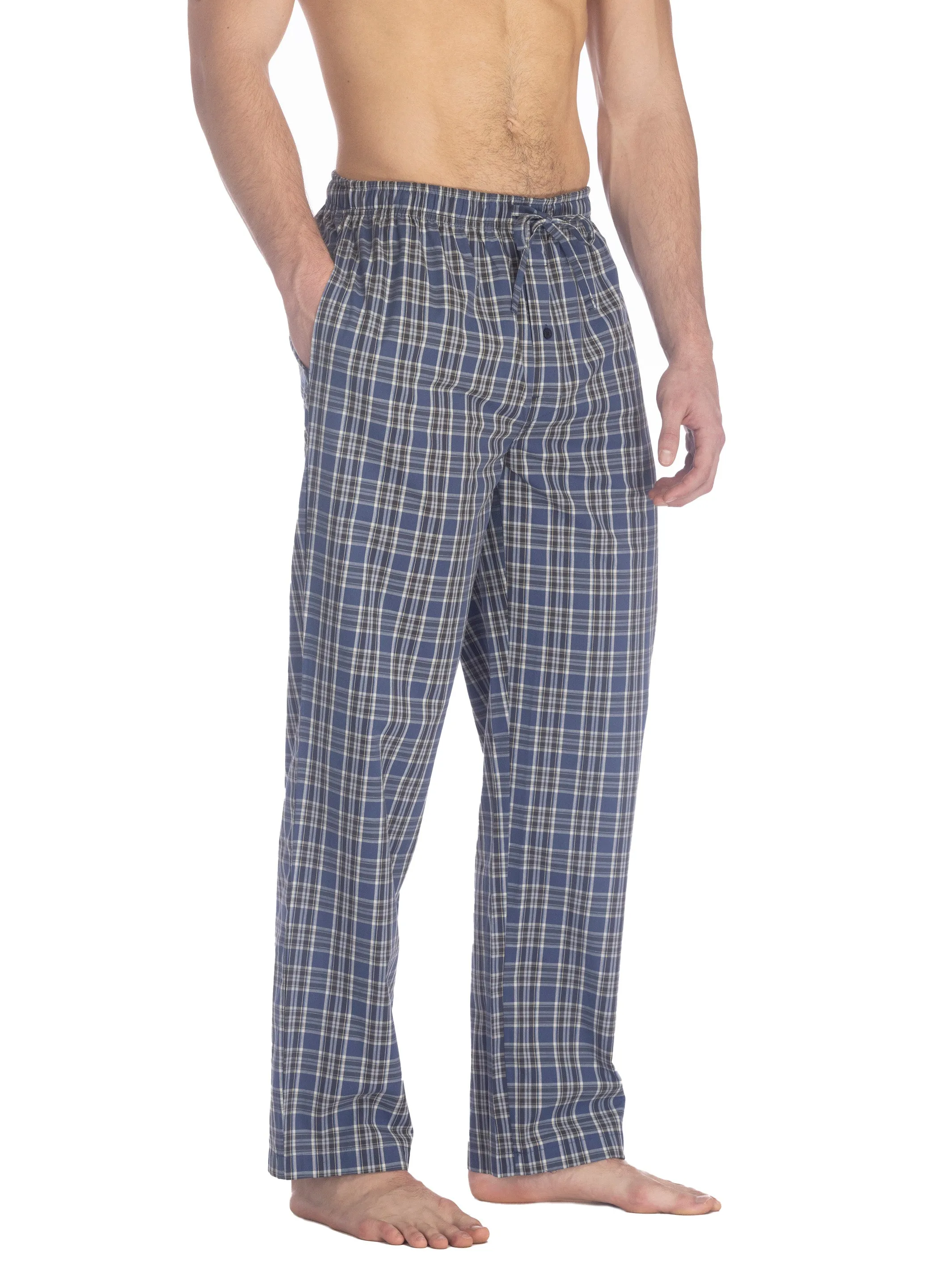 POPLIN PANT | BLUE/WHITE PLAID sold by Joe Boxer product image thumbnail 2
