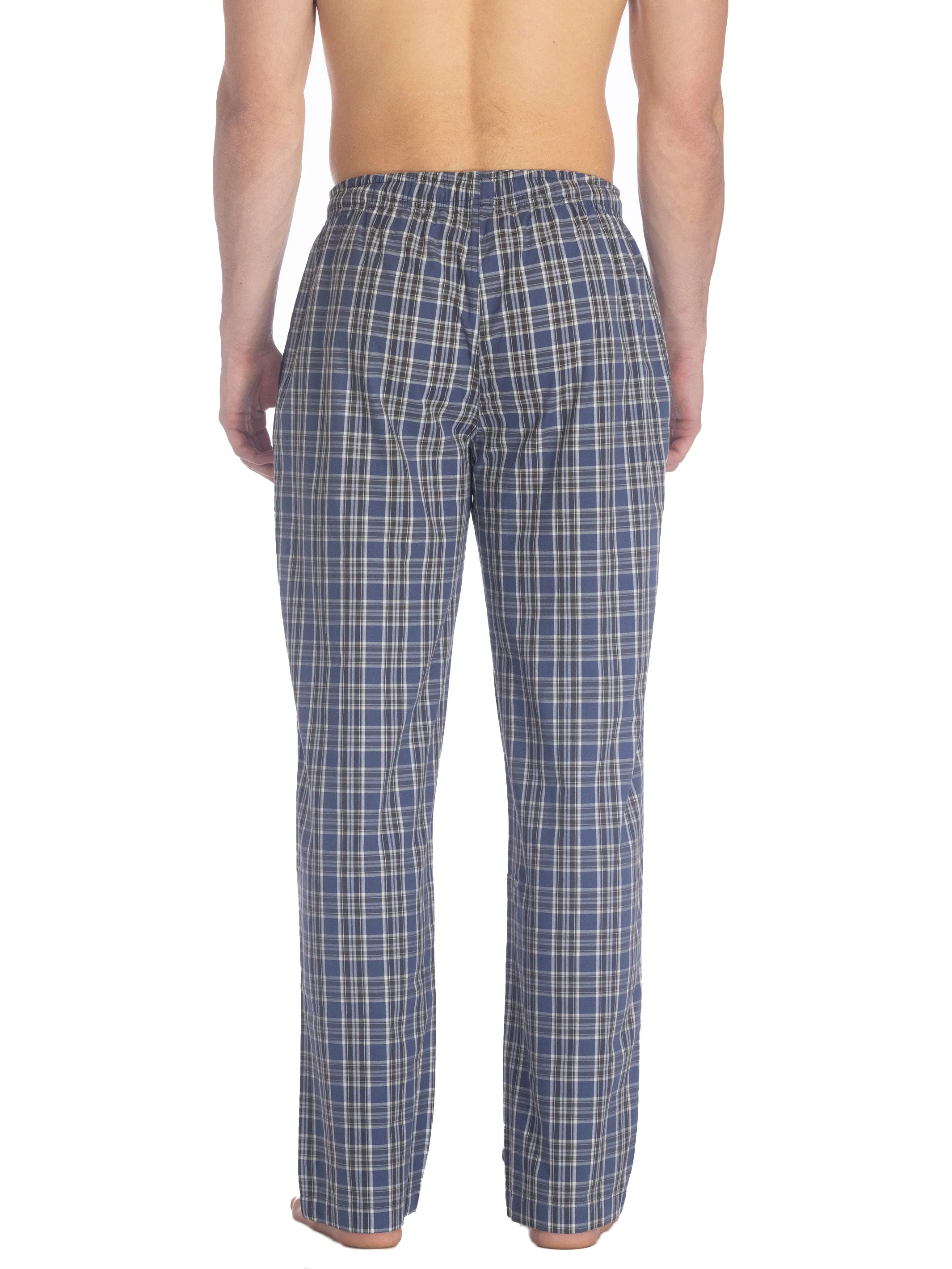 POPLIN PANT | BLUE/WHITE PLAID sold by Joe Boxer product image thumbnail 3