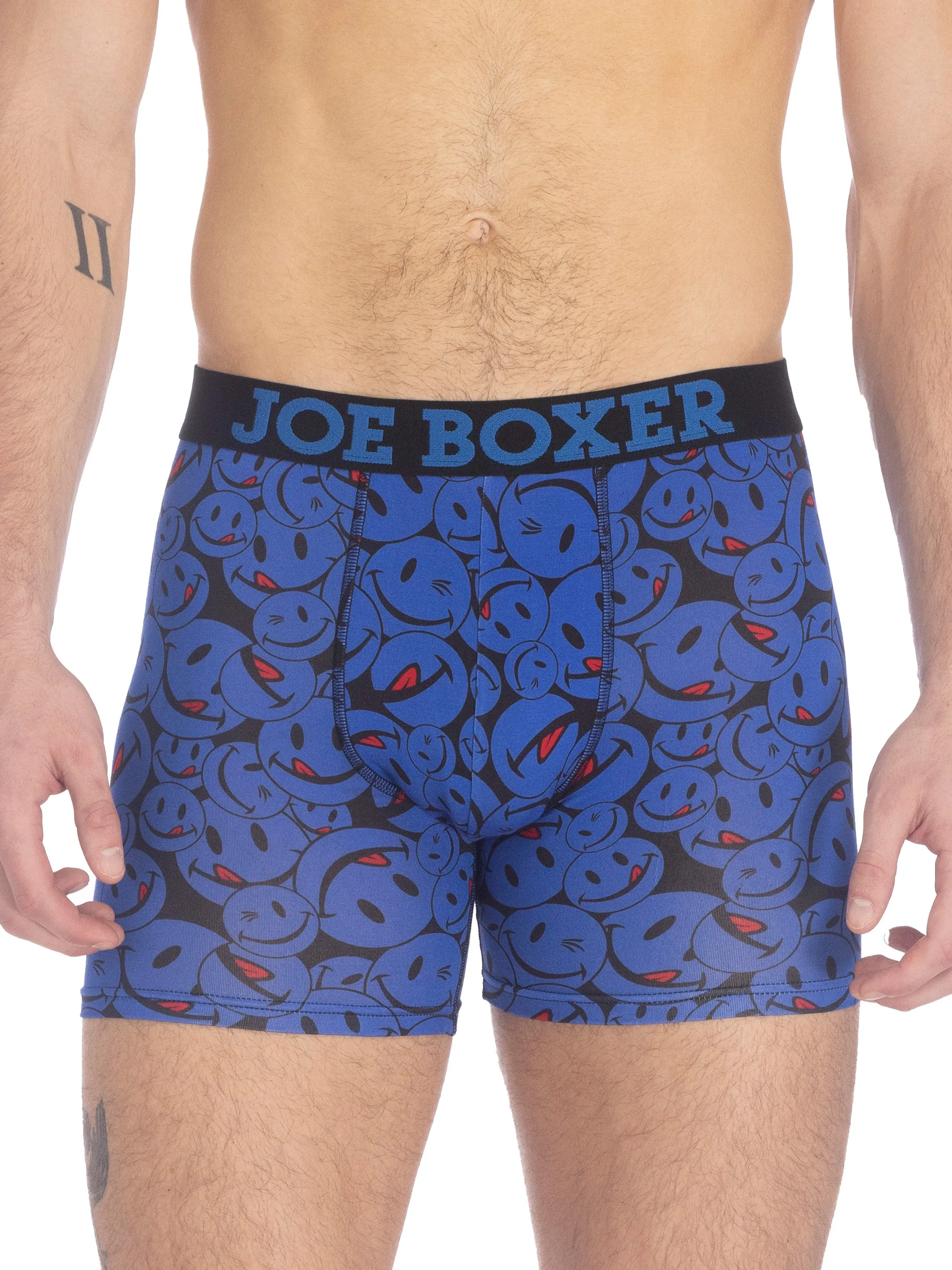 BOXER BRIEF | NAVY CROWDED LICKY sold by Joe Boxer