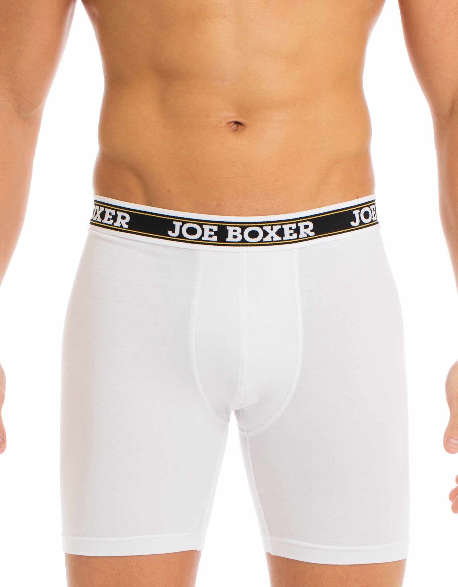 CLASSIC FIT STRETCH – CYCLE SHORT | 2-PACK WHITE sold by Joe Boxer product image thumbnail 2