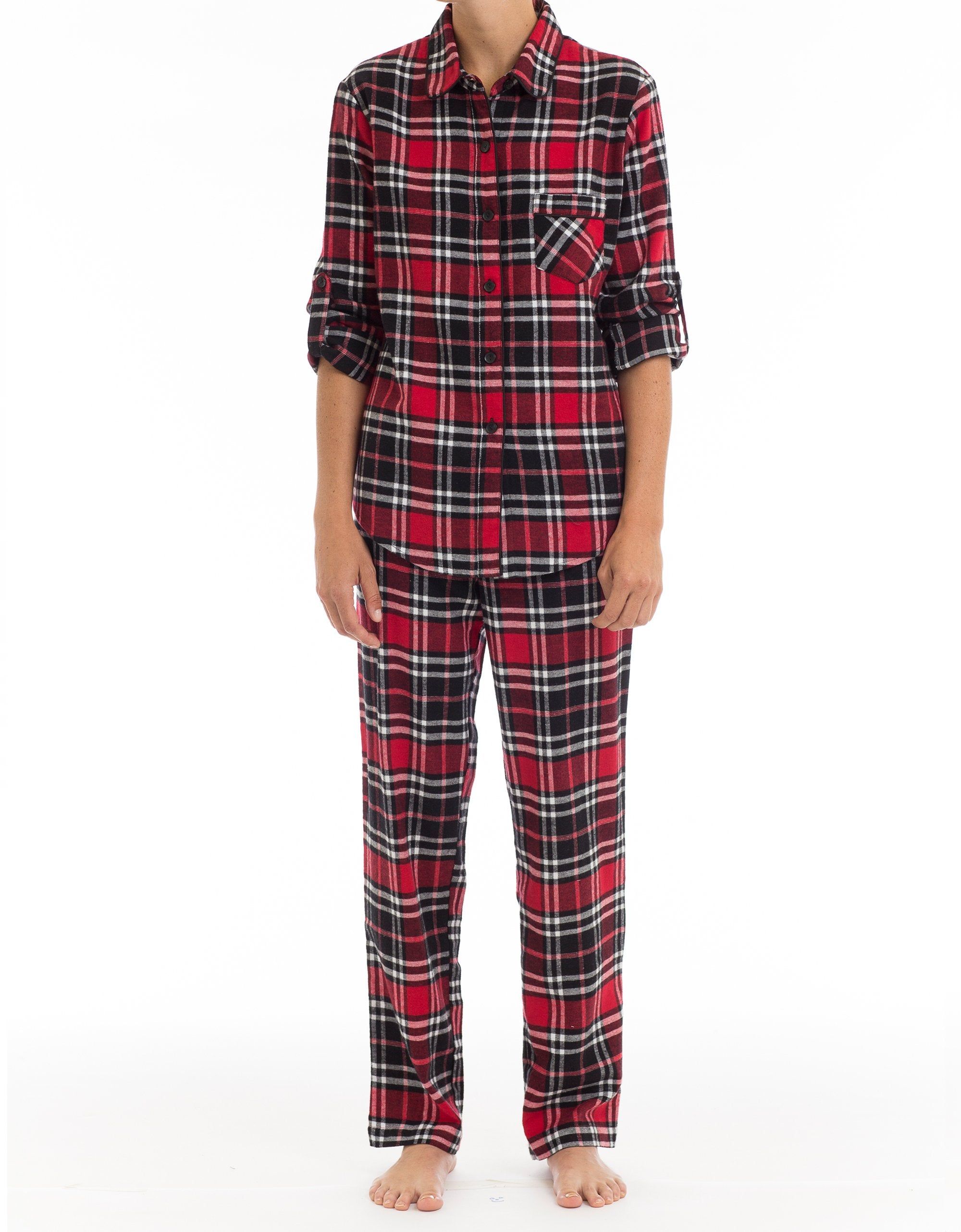 PYJAMA SET | RUBY ROSE FLANNEL sold by Joe Boxer product image thumbnail 2