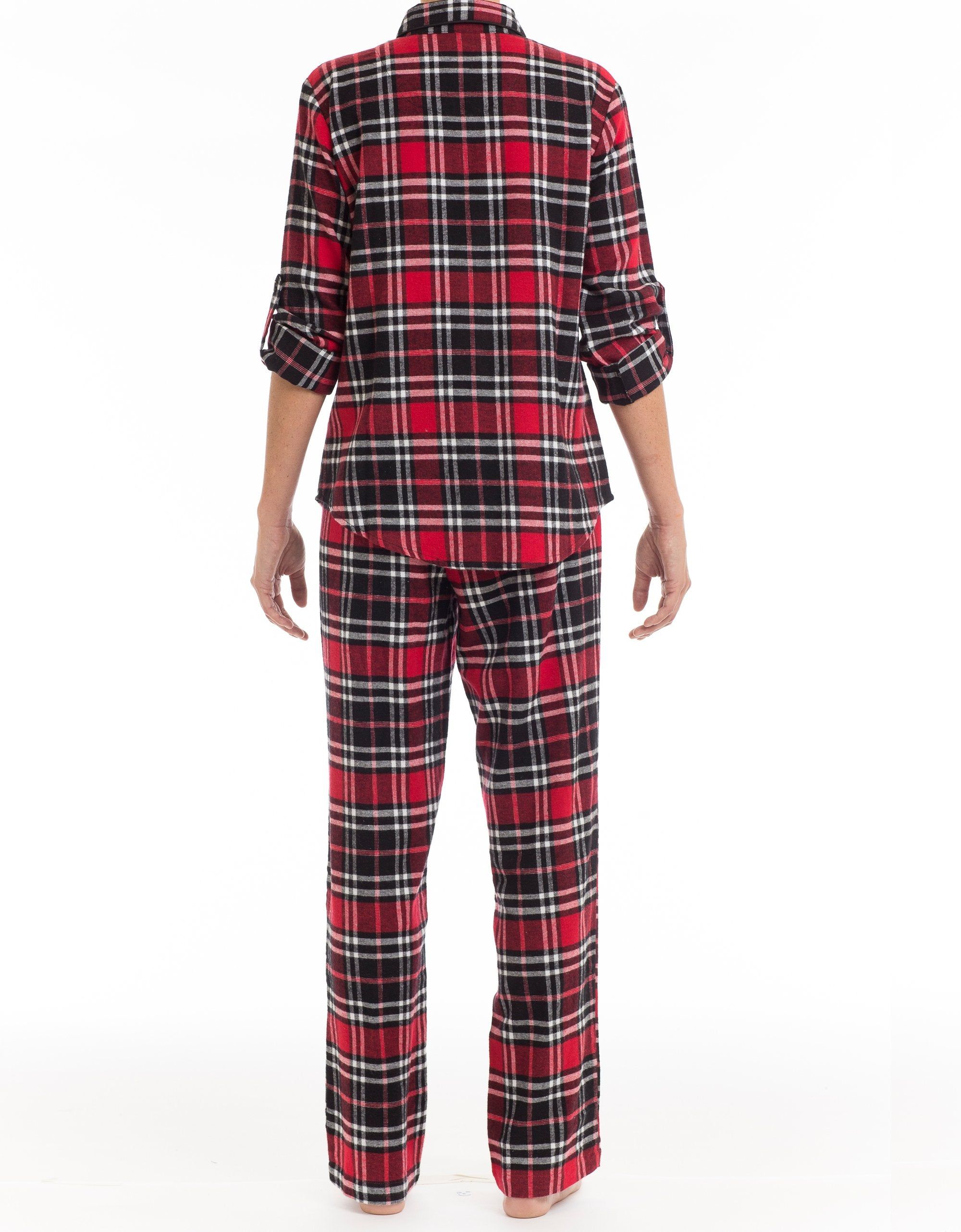 PYJAMA SET | RUBY ROSE FLANNEL sold by Joe Boxer product image thumbnail 4