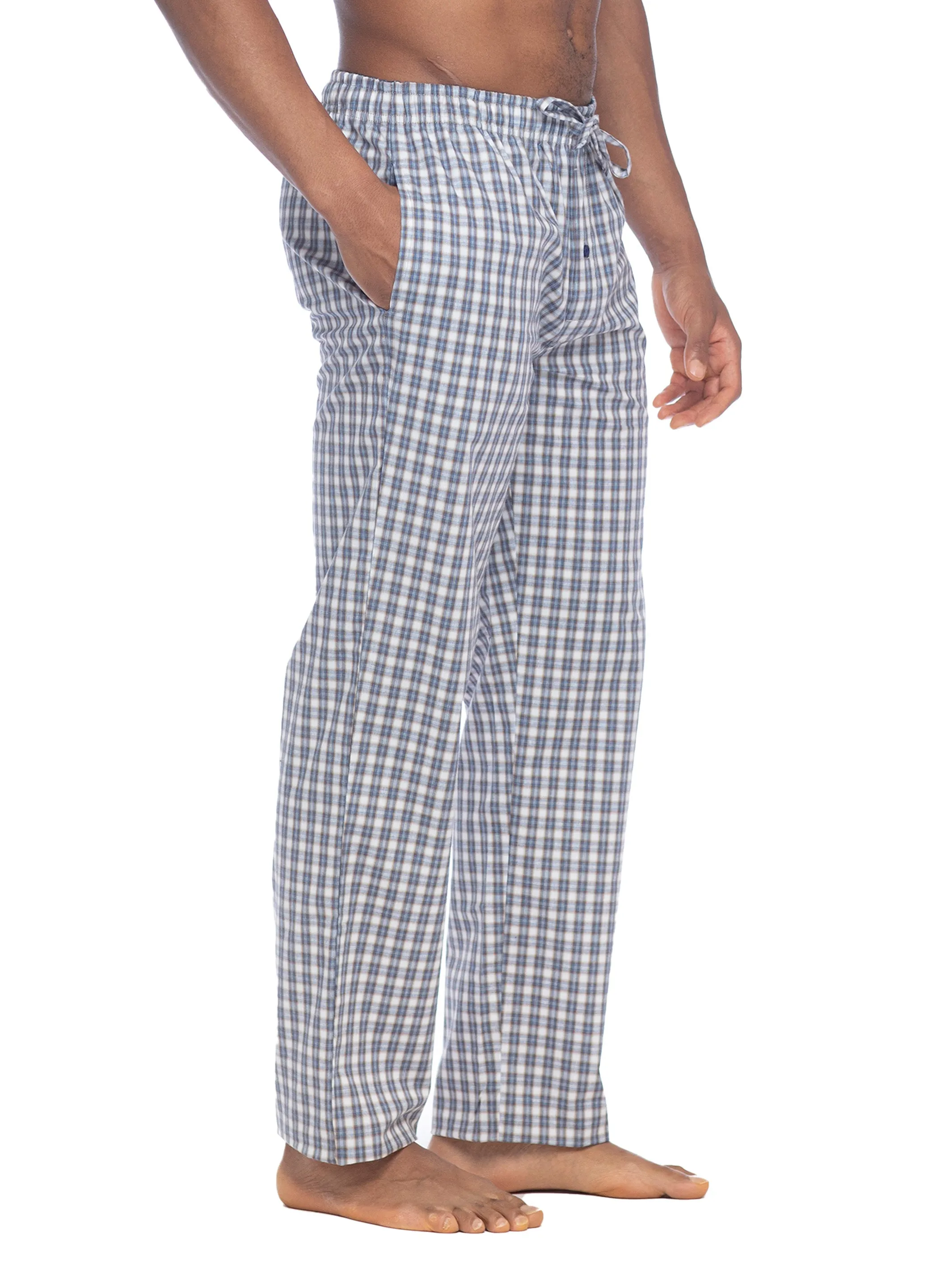 POPLIN PANT | GREY PLAID sold by Joe Boxer product image thumbnail 2