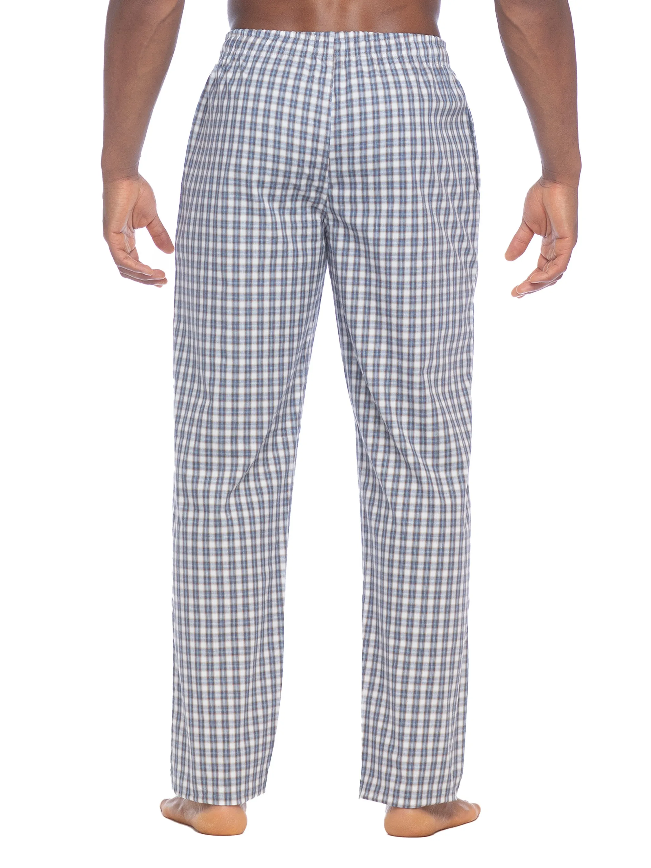 POPLIN PANT | GREY PLAID sold by Joe Boxer product image thumbnail 3