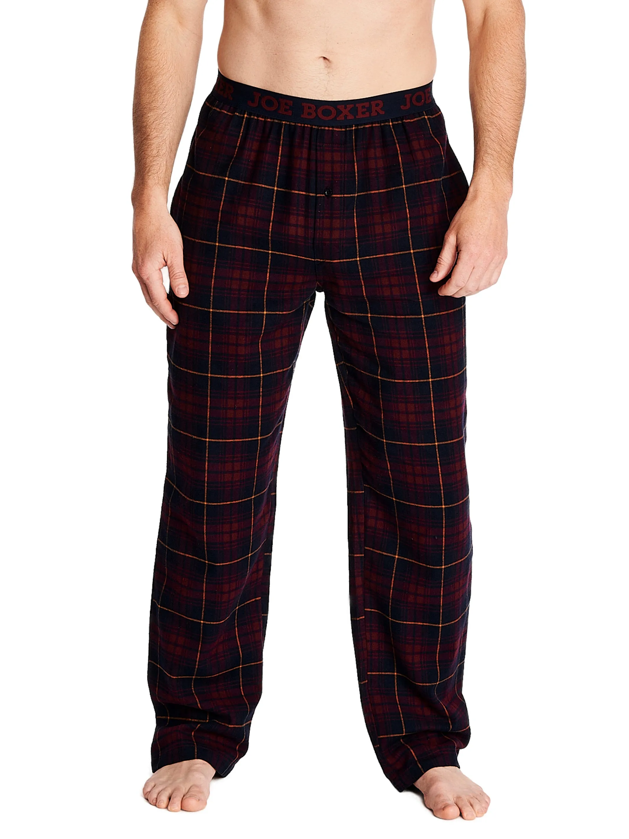 CLASSIC FLANNEL PANT | DEEP WISTERIA PLAID sold by Joe Boxer