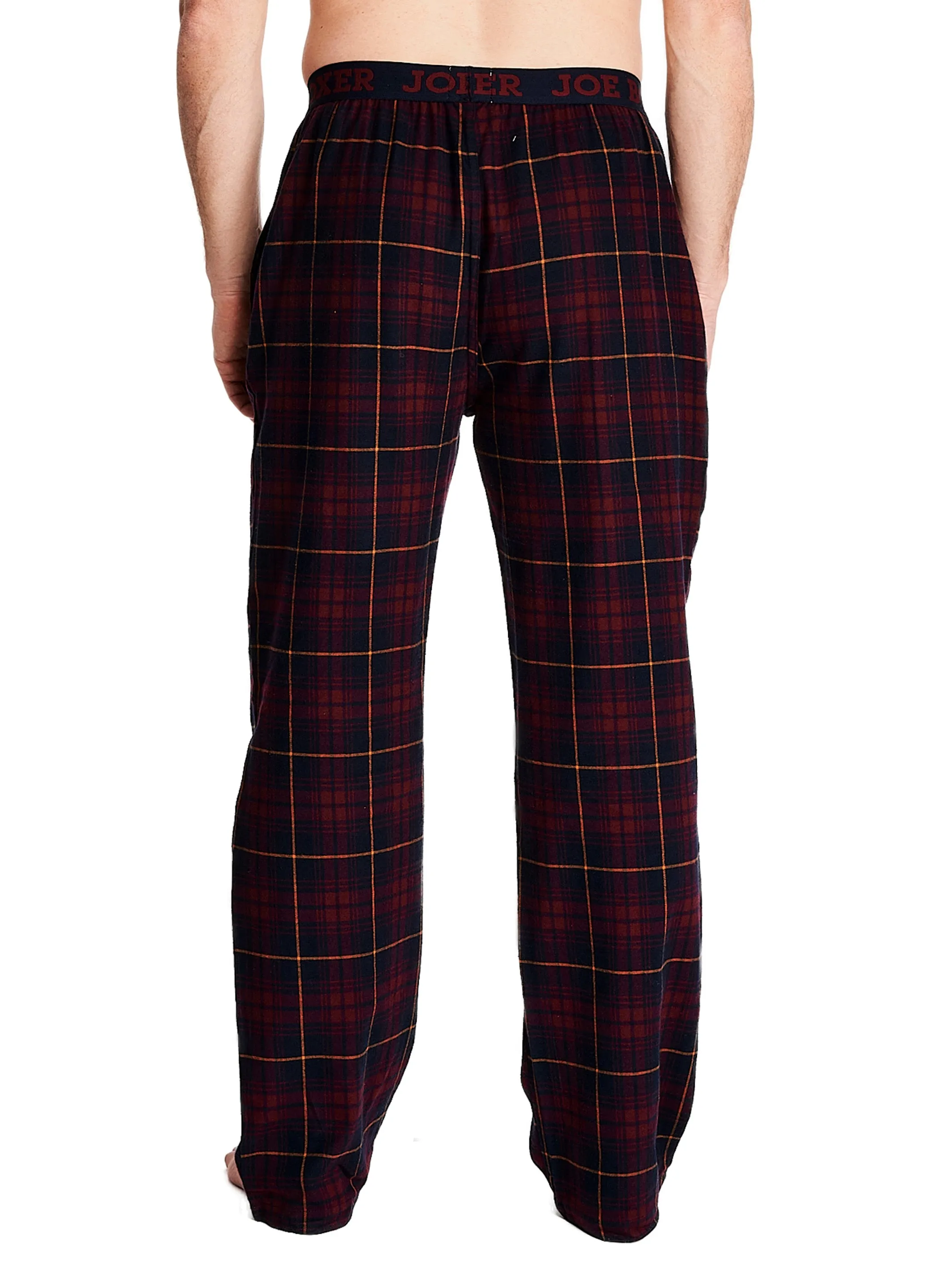 CLASSIC FLANNEL PANT | DEEP WISTERIA PLAID sold by Joe Boxer product image thumbnail 3