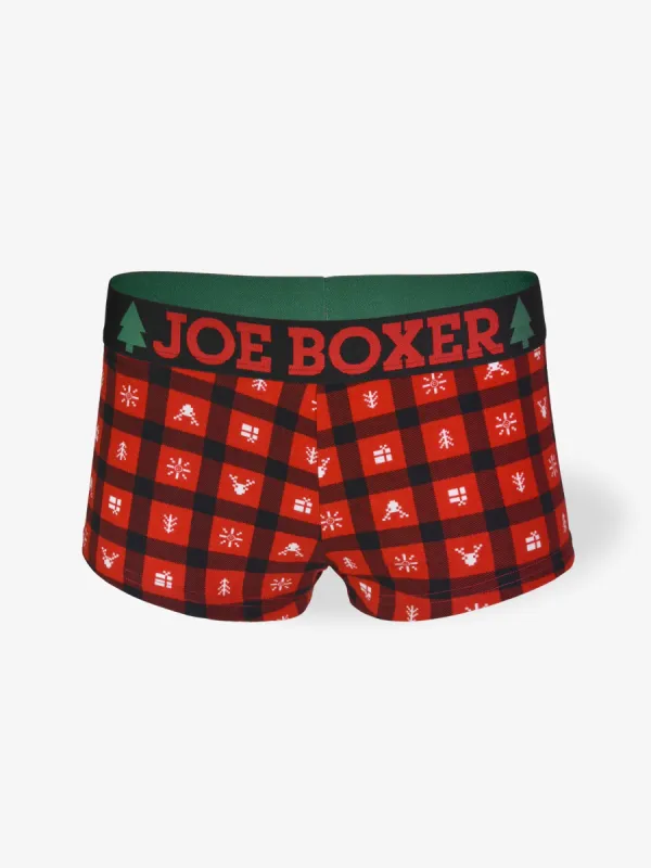 BOYSHORT | PLAID CHRISTMAS sold by Joe Boxer