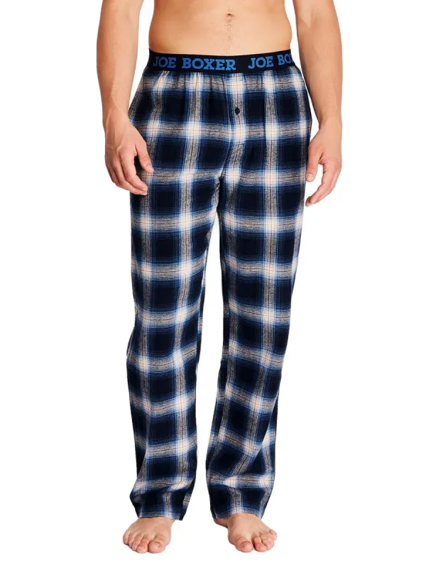 CLASSIC FLANNEL PANT | WHITE/RED/NAVY PLAID sold by Joe Boxer