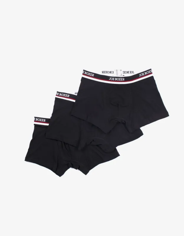 MEN'S TRUNKS | 6-PACK BLACK sold by Joe Boxer