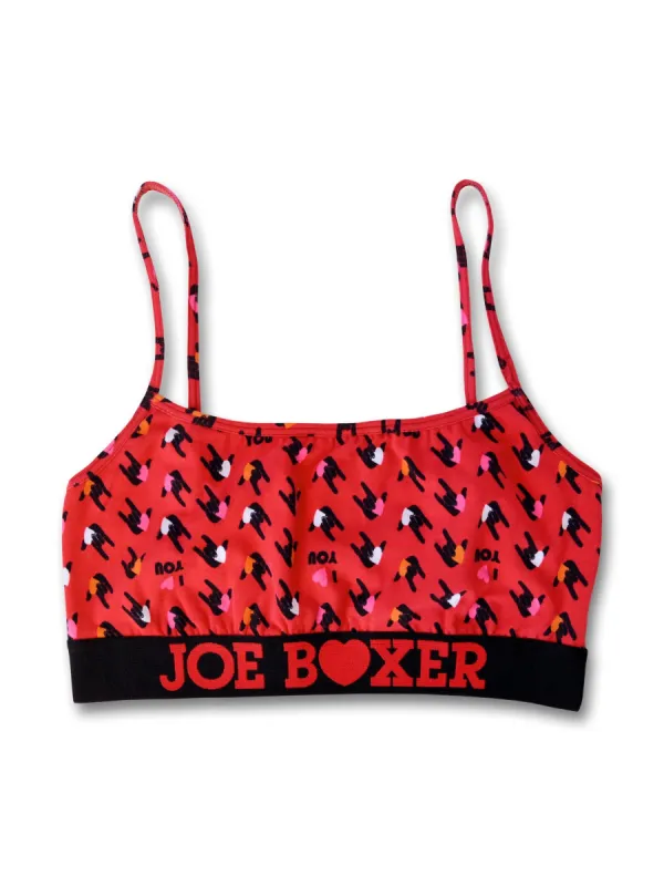 BRALETTE | I LOVE YOU sold by Joe Boxer