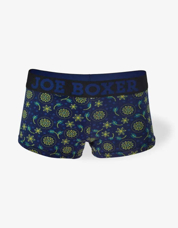 BOYSHORT | MIDNIGHT PAISELY sold by Joe Boxer