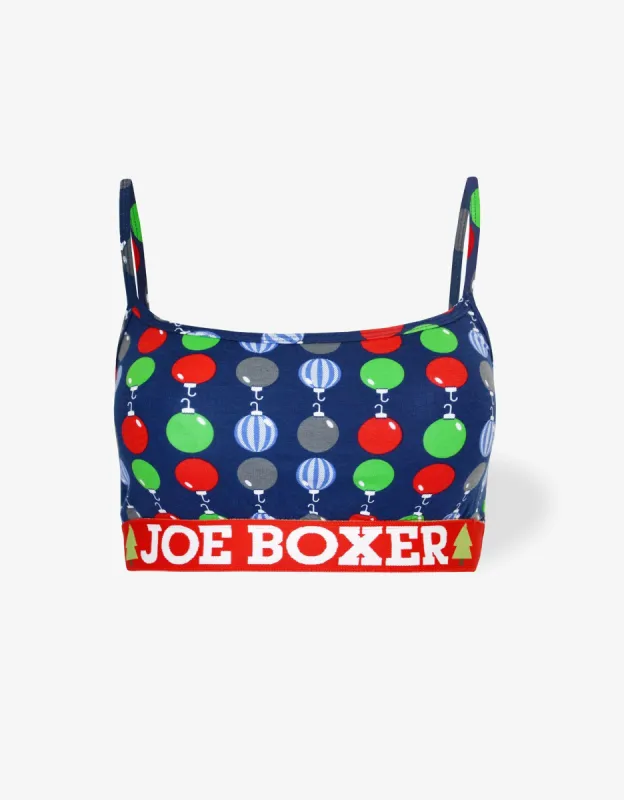 BRALETTE | CHRISTMAS BALLS sold by Joe Boxer