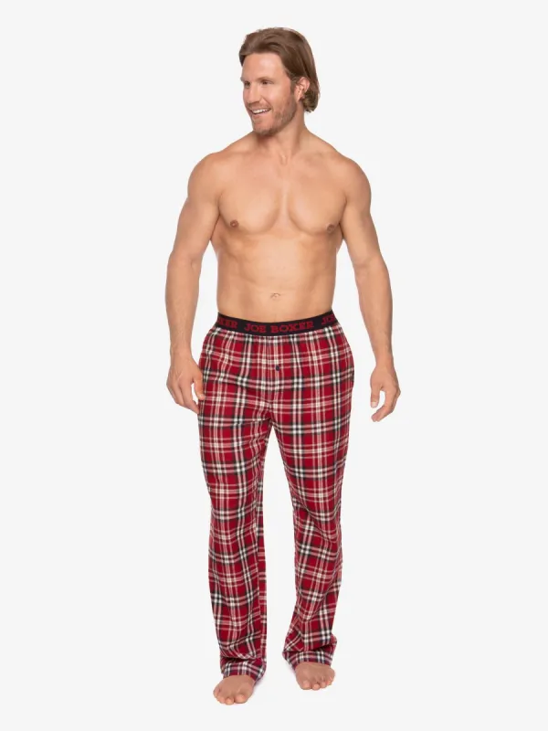CLASSIC LOUNGE - FLANNEL PANT | RED STEWART sold by Joe Boxer