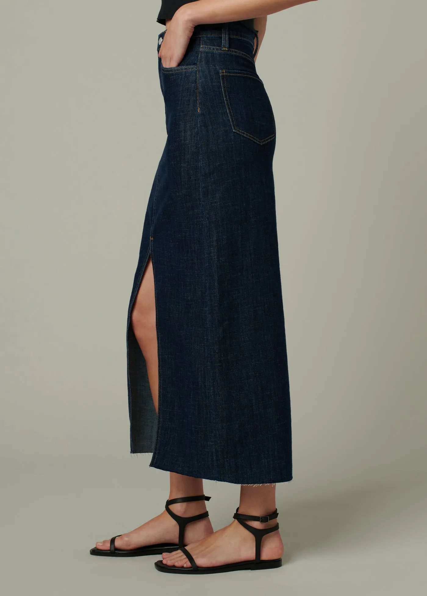 THE EVA MAXI SKIRT sold by Joe's Jeans product image thumbnail 3