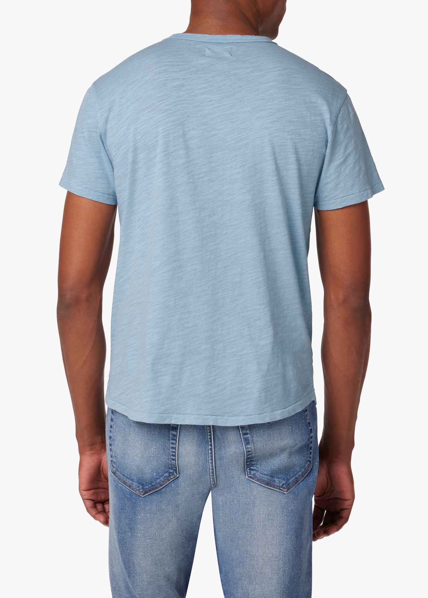 ESSENTIAL CURVED HEM SLUB TEE sold by Joe's Jeans product image thumbnail 3