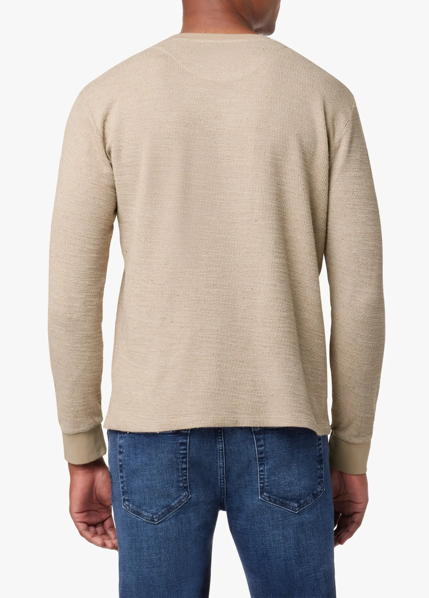 TATE WAFFLE HENLEY sold by Joe's Jeans product image thumbnail 3