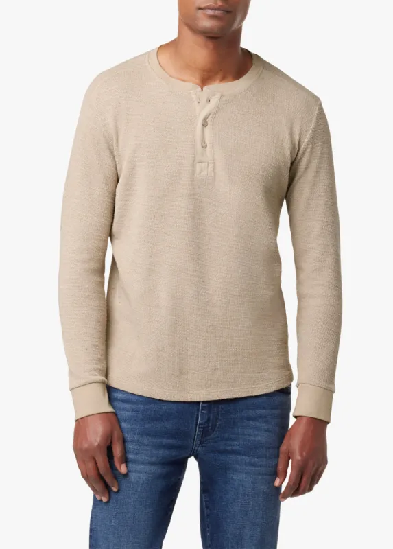 TATE WAFFLE HENLEY sold by Joe's Jeans