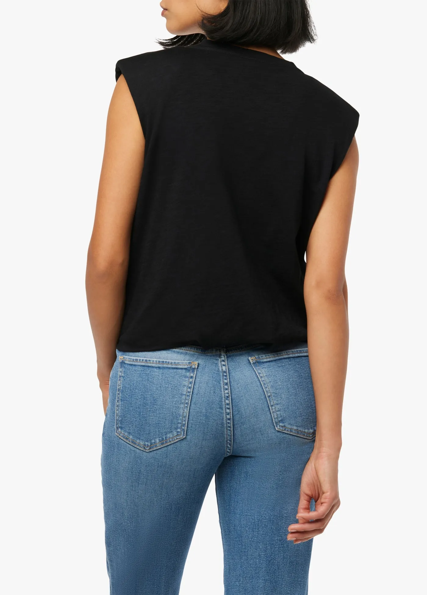 THE ARDEN SLEEVELESS TEE sold by Joe's Jeans product image thumbnail 3