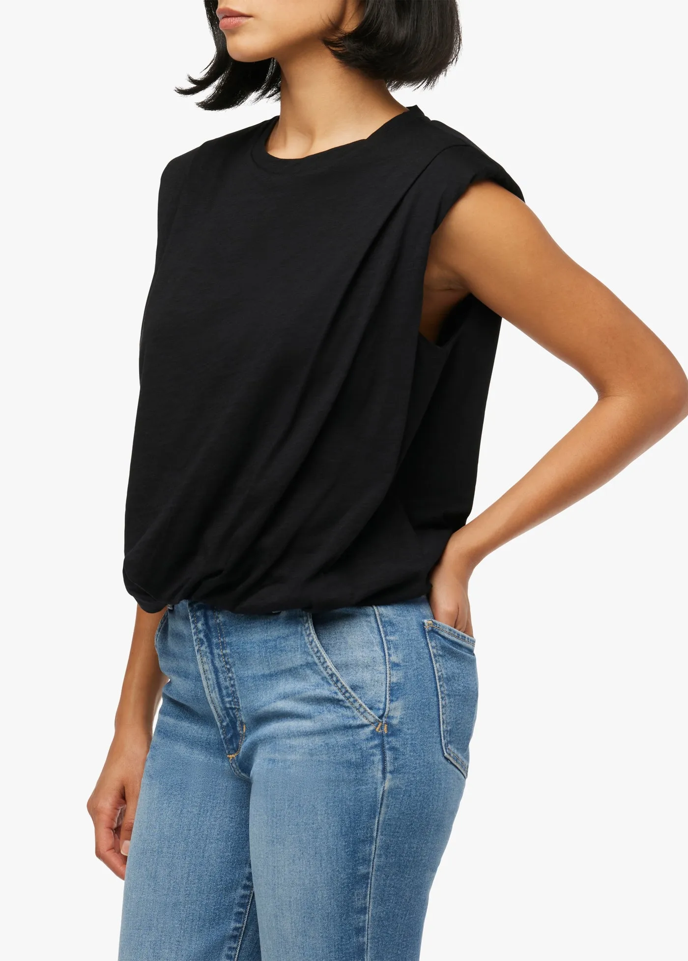 THE ARDEN SLEEVELESS TEE sold by Joe's Jeans product image thumbnail 2