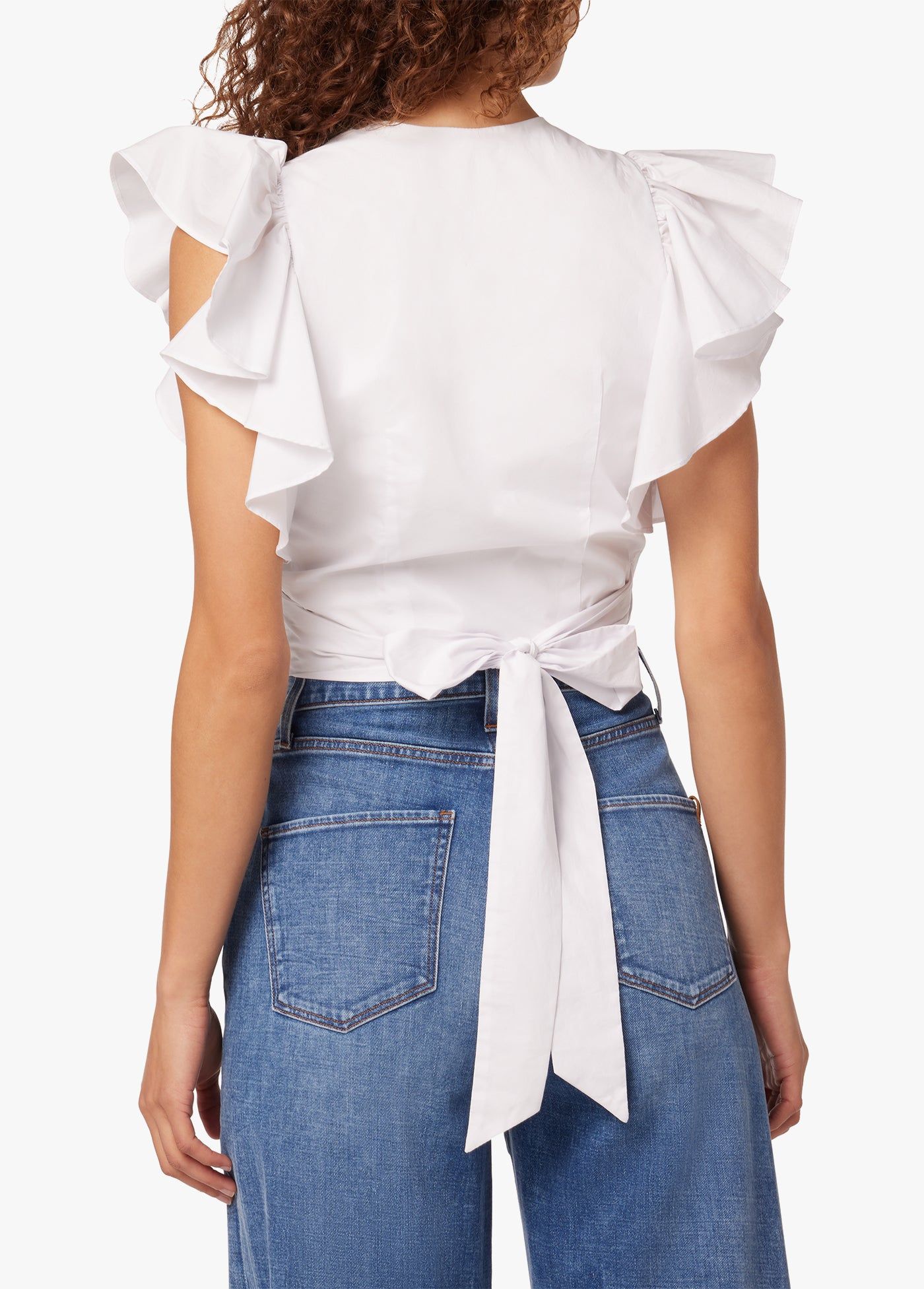 THE RUBY WRAP BLOUSE sold by Joe's Jeans product image thumbnail 3