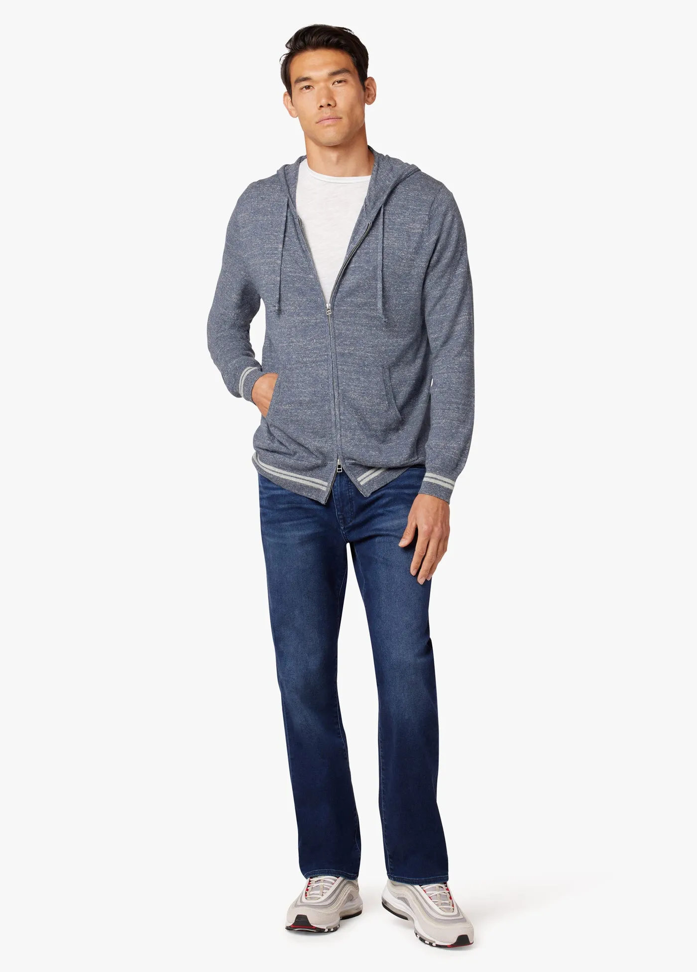 FULL ZIP HOODED SWEATER sold by Joe's Jeans product image thumbnail 5