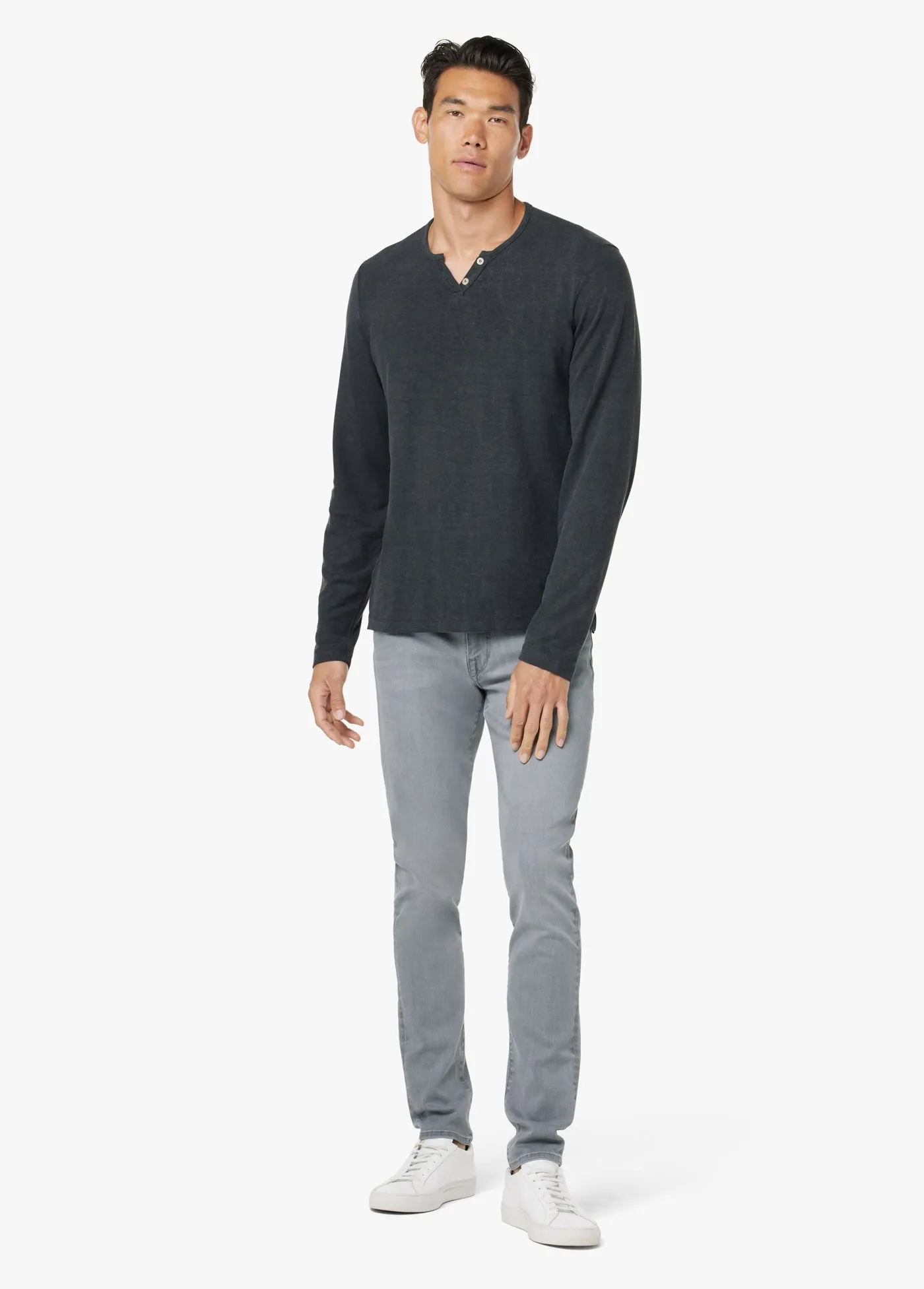 WINTZ L/S HEMP HENLEY sold by Joe's Jeans product image thumbnail 5