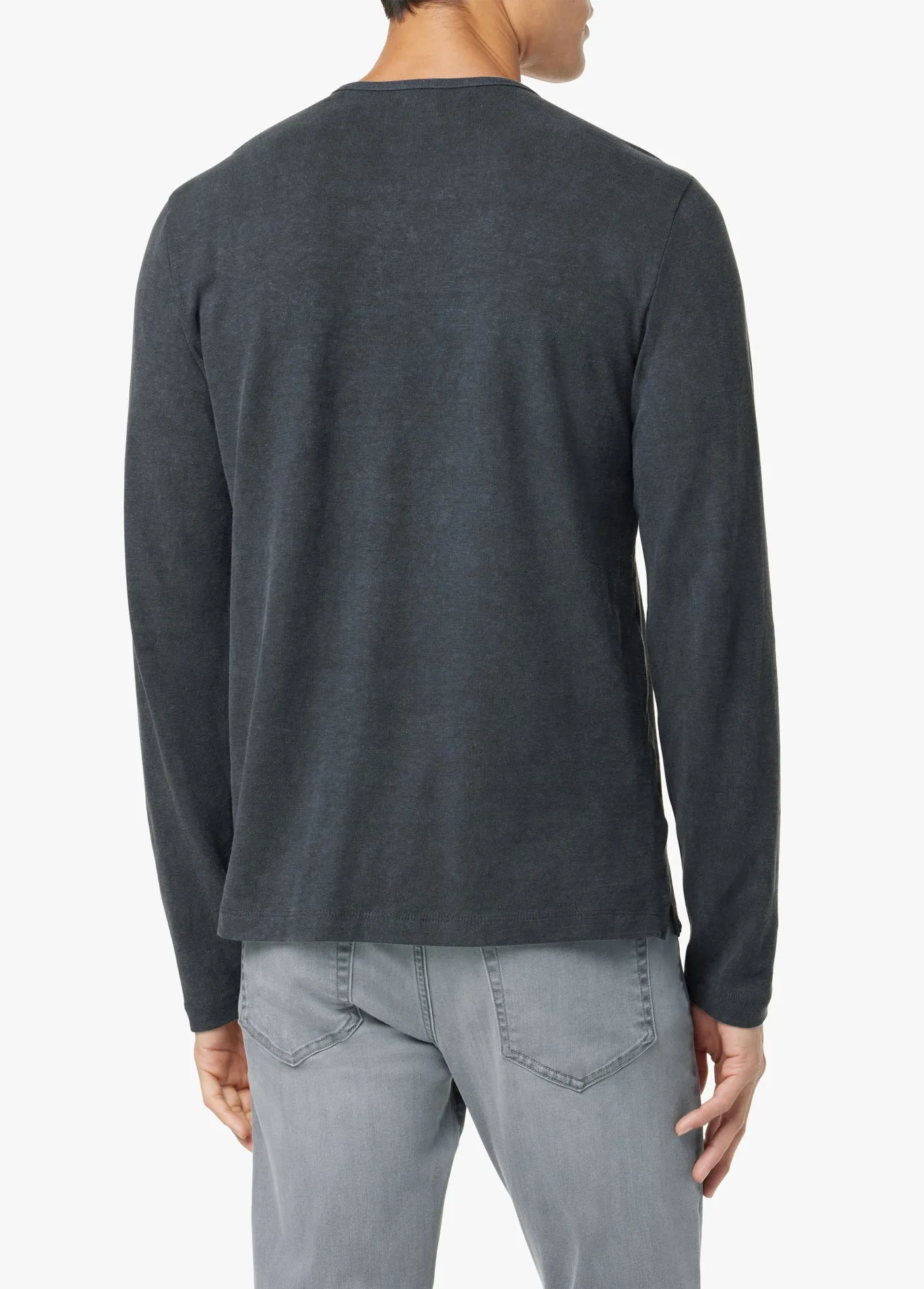 WINTZ L/S HEMP HENLEY sold by Joe's Jeans product image thumbnail 3