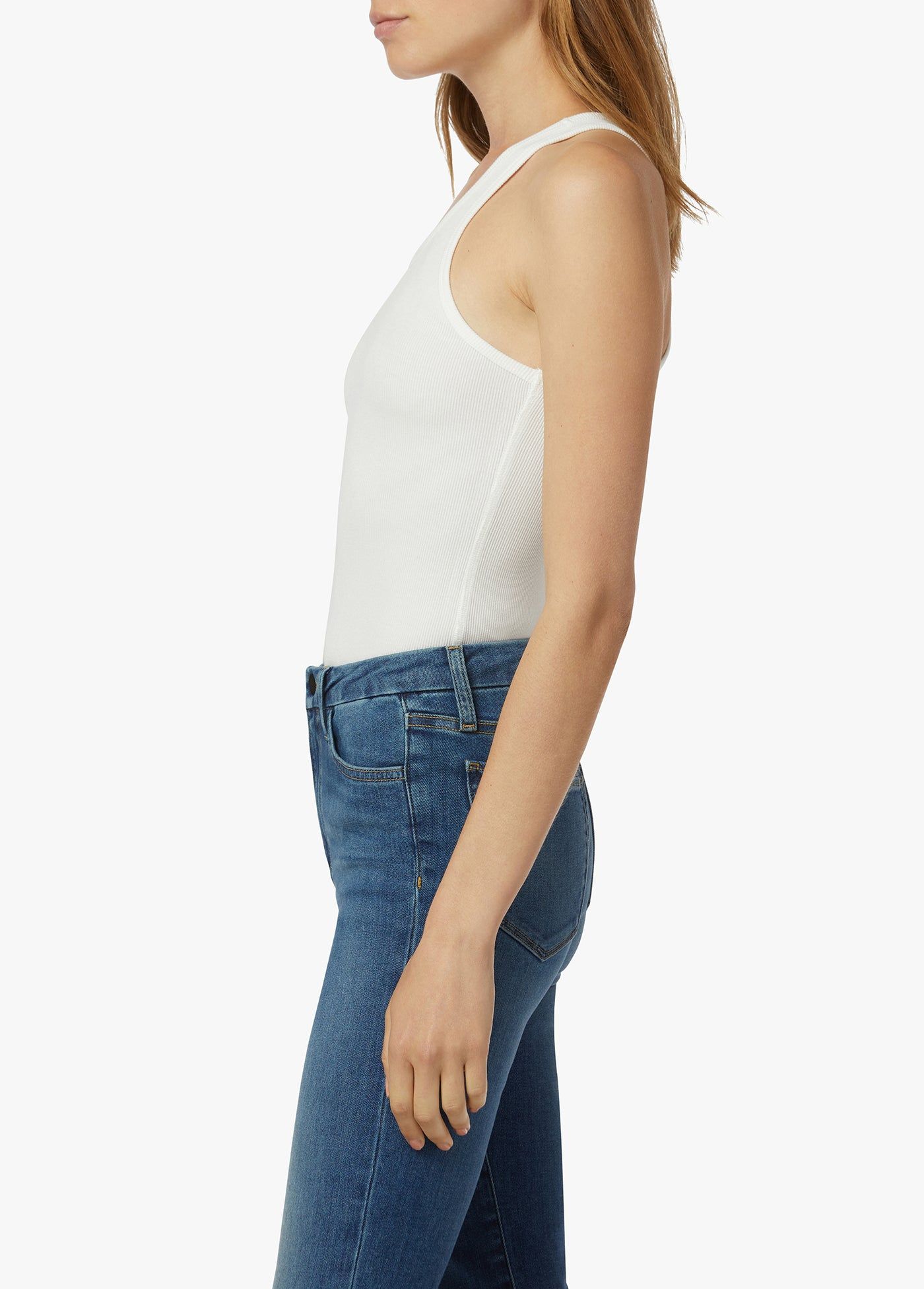 LOLLY RIB TANK sold by Joe's Jeans product image thumbnail 3
