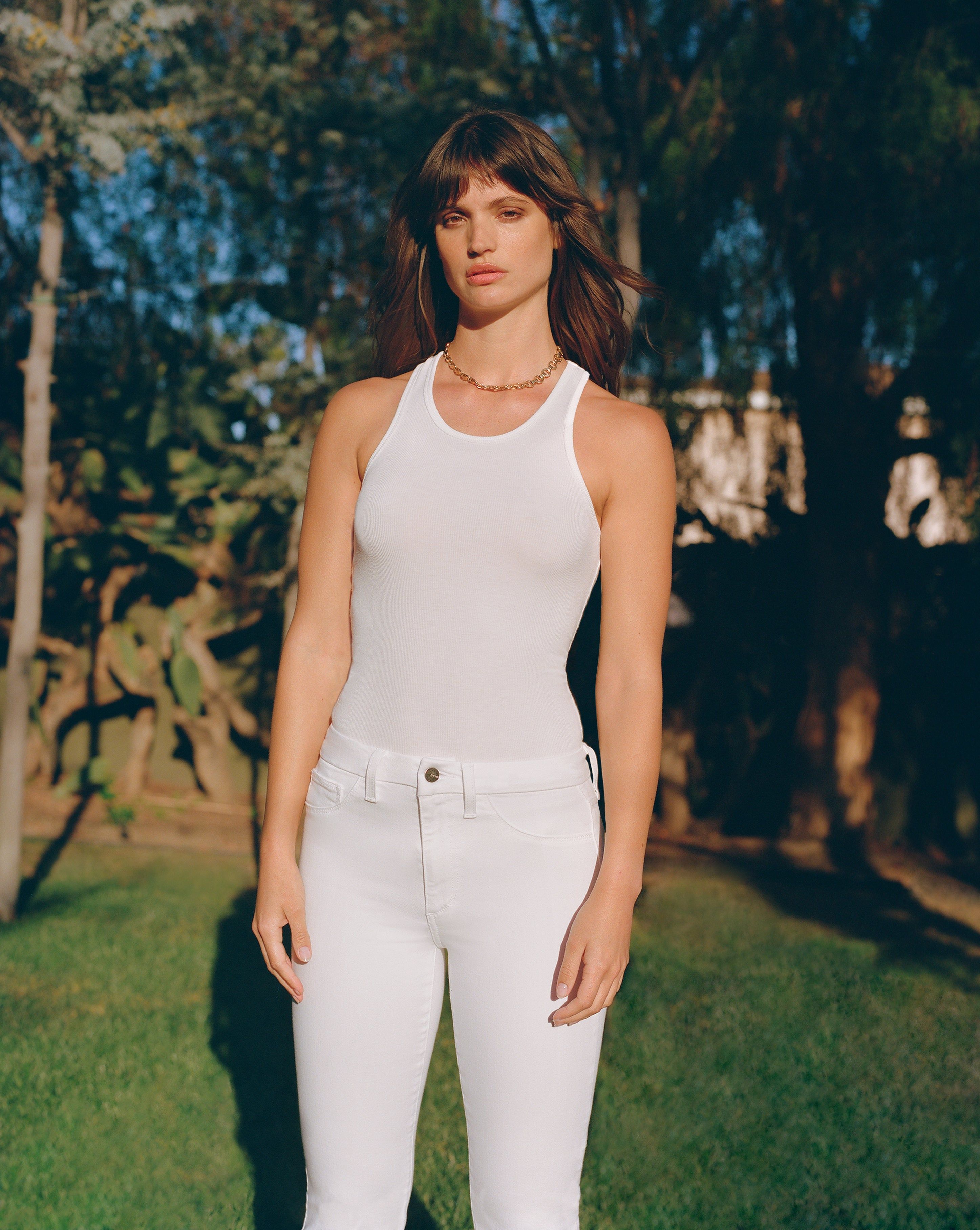 LOLLY RIB TANK sold by Joe's Jeans product image thumbnail 4