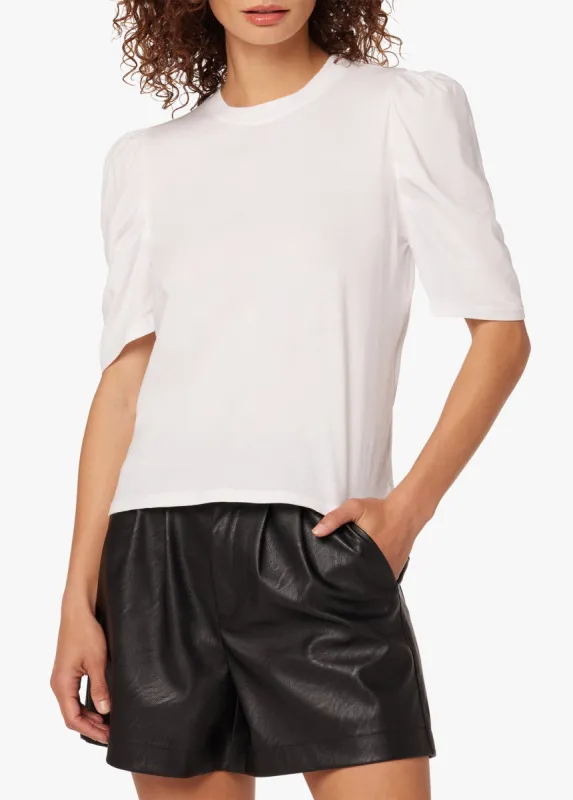 OLIVIA PUFF SLEEVE TEE sold by Joe's Jeans